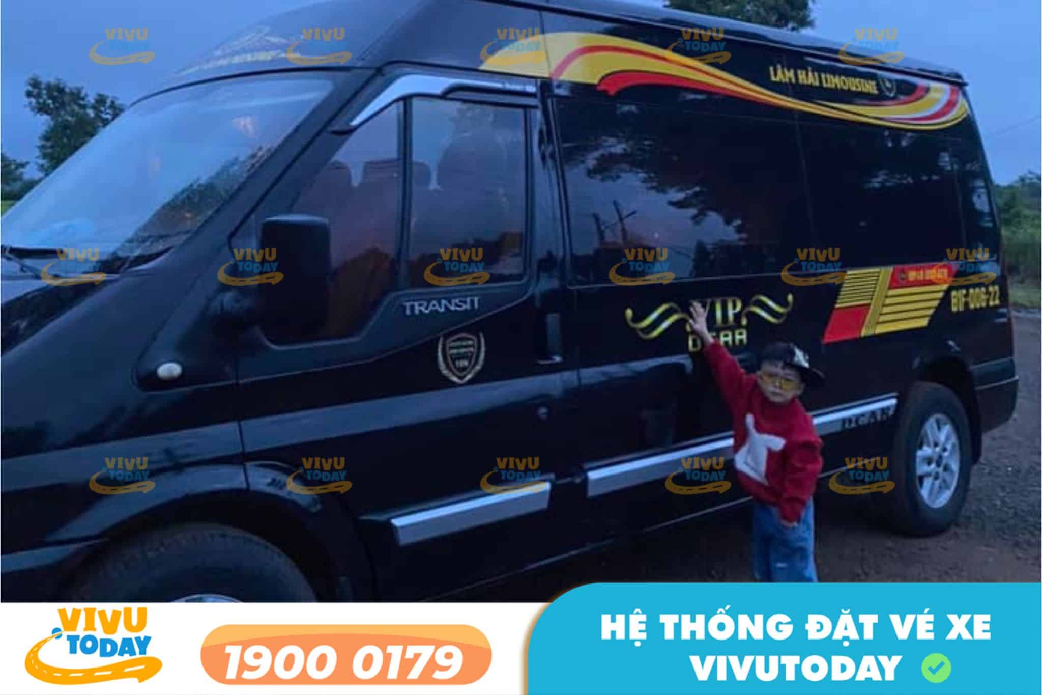 Nhà xe Lâm Hải Limousine tuyến Buôn Ma Thuột Đắk Lắk đi Pleiku Gia Lai