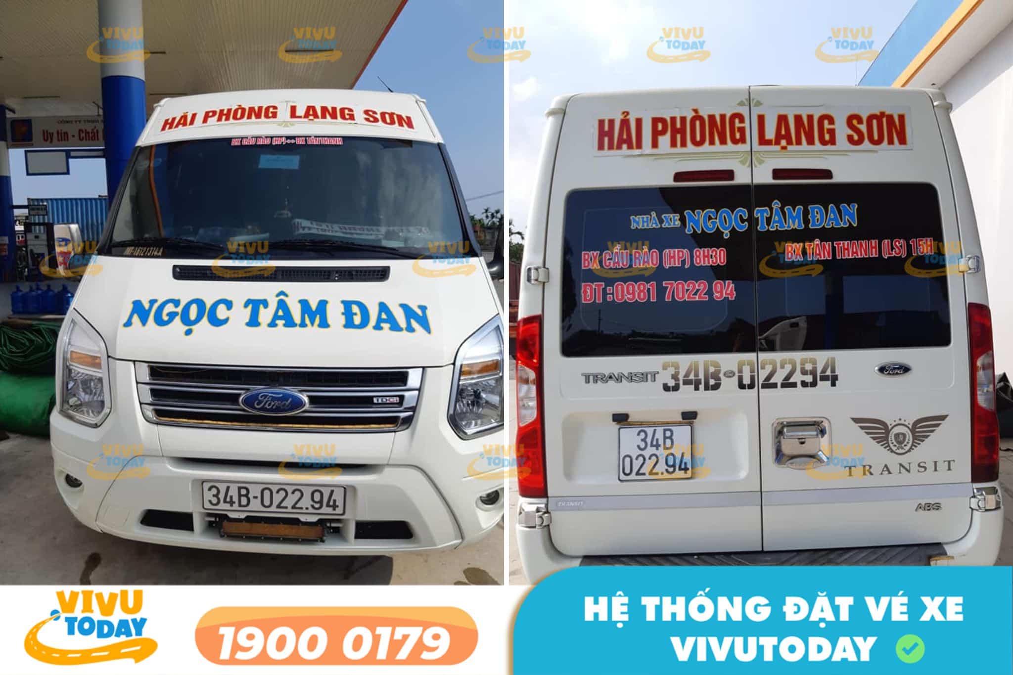 Nhà xe Ngọc Tâm Đan tuyến Hải Phòng đi Lạng Sơn
