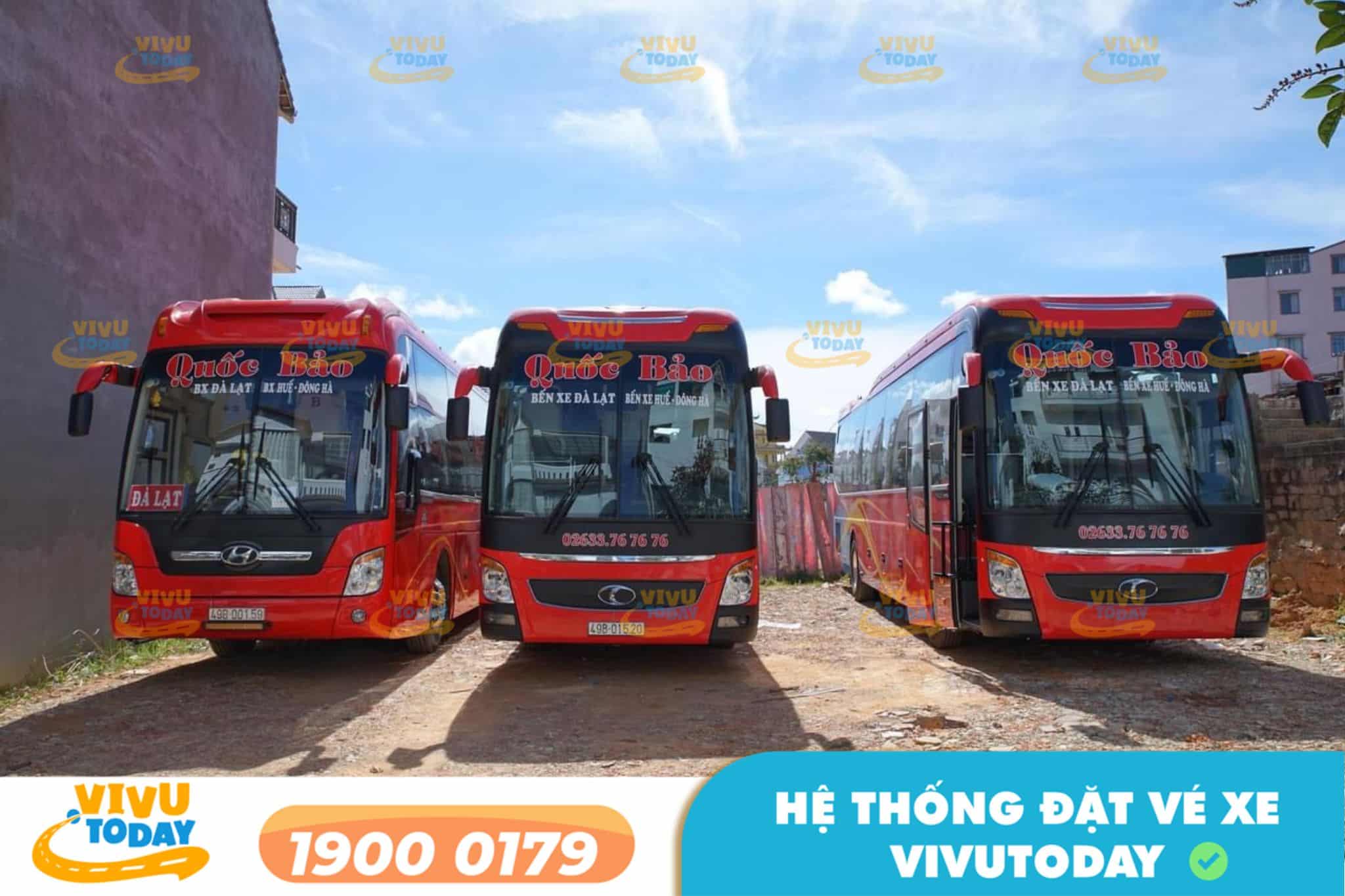 Nhà xe Quốc Bảo tuyến Đà Lạt Lâm Đồng đi Thừa Thiên Huế