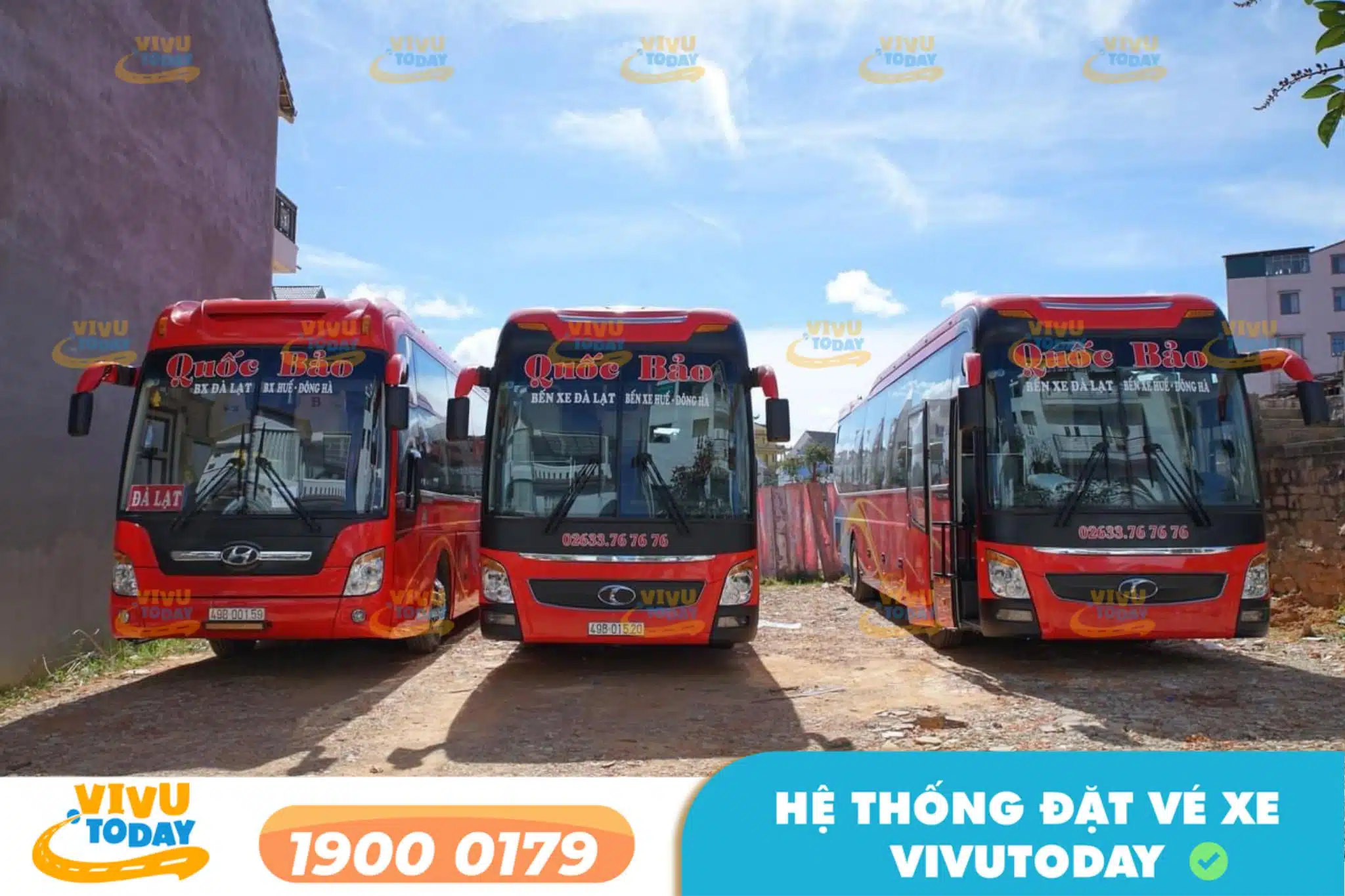 Nhà xe Quốc Bảo tuyến Đà Lạt Lâm Đồng đi Thừa Thiên Huế
