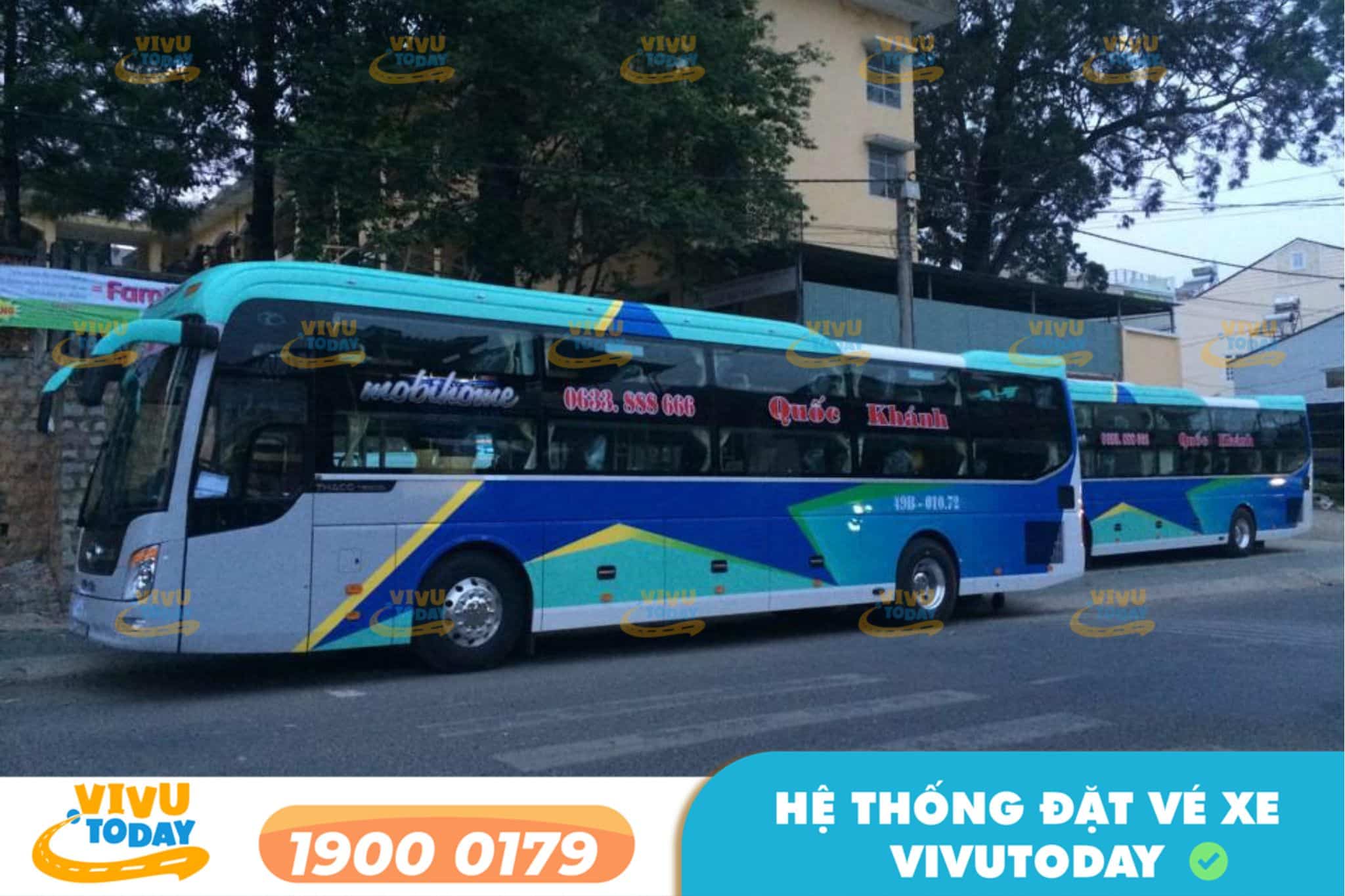 Nhà xe Quốc Khánh tuyến Đà Lạt Lâm Đồng đi Thừa Thiên Huế