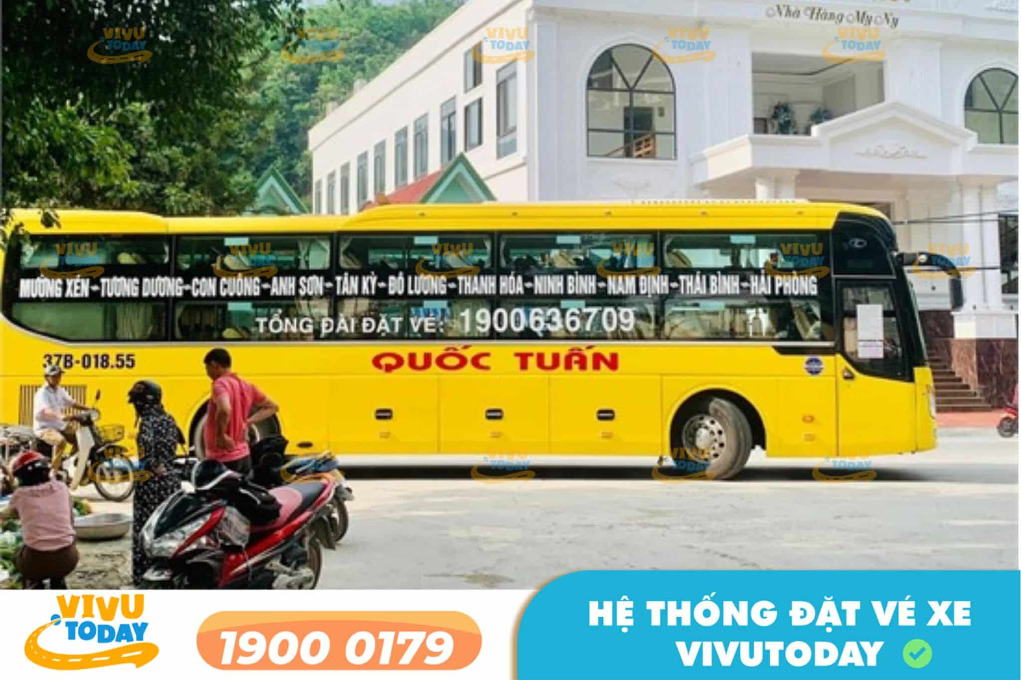 Nhà xe Quốc Tuấn tuyến Hải Phòng đi Hà Tĩnh