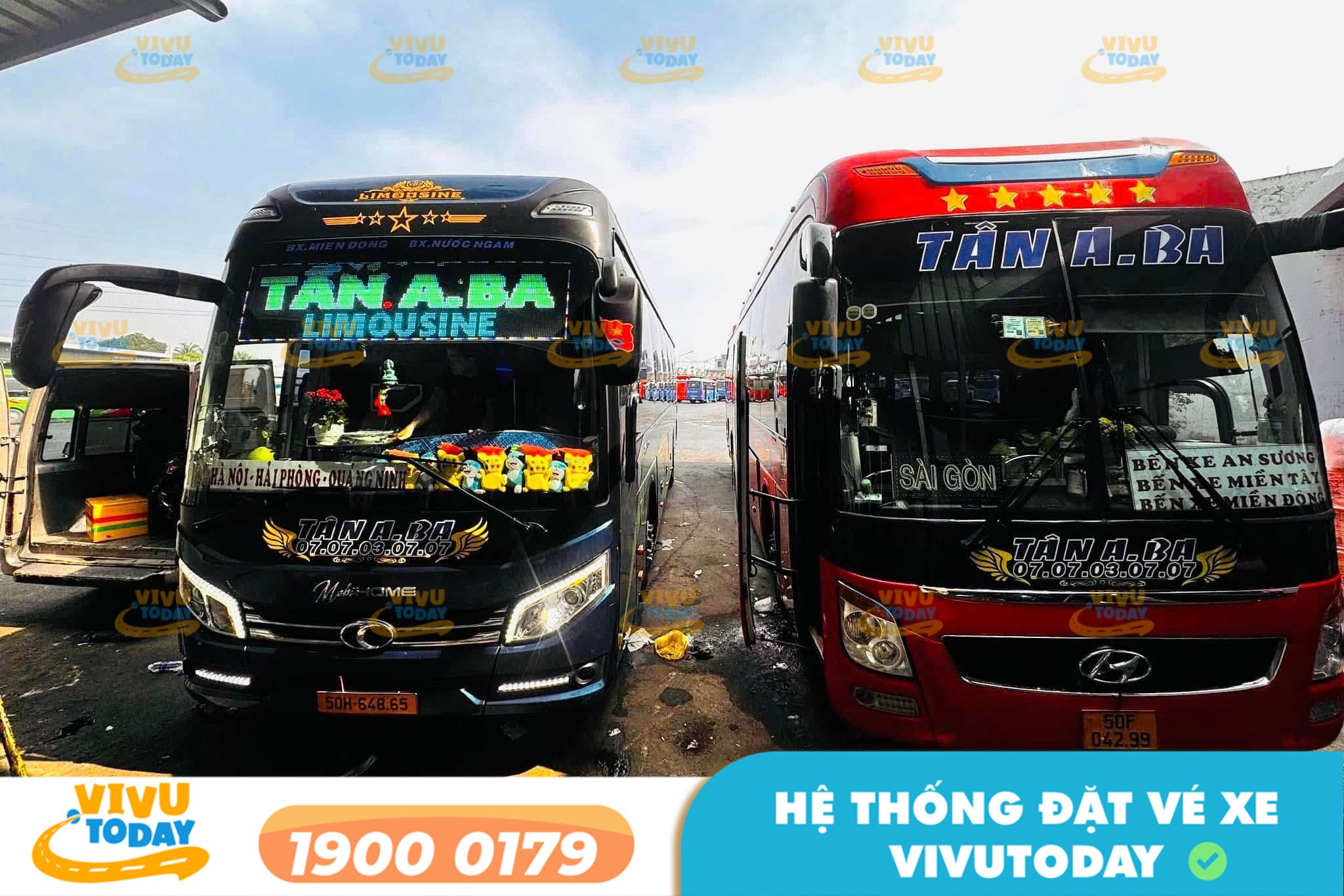Nhà xe Tân A Ba tuyến Sài Gòn đi Vinh Nghệ An
