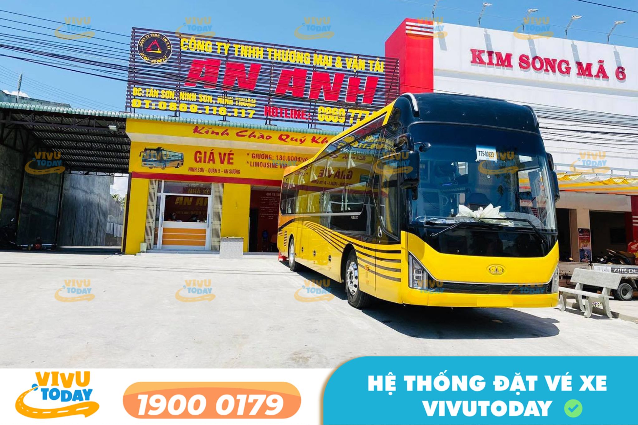 Nhà xe An Anh Limousine tuyến Phan Thiết đi Sài Gòn