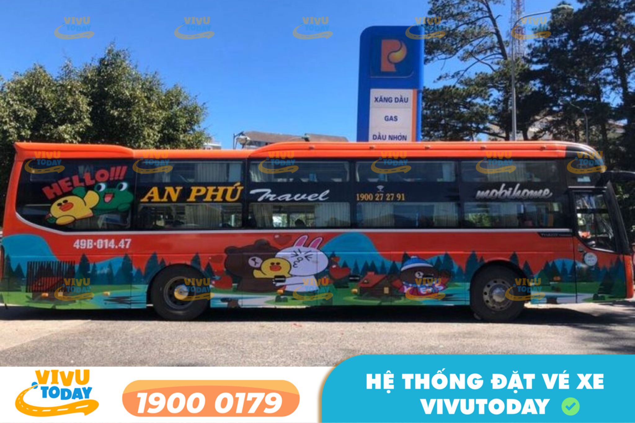 Nhà xe An Phú Travel (Đà Lạt) tuyến Núi Thành Quảng Nam đi Đà Lạt