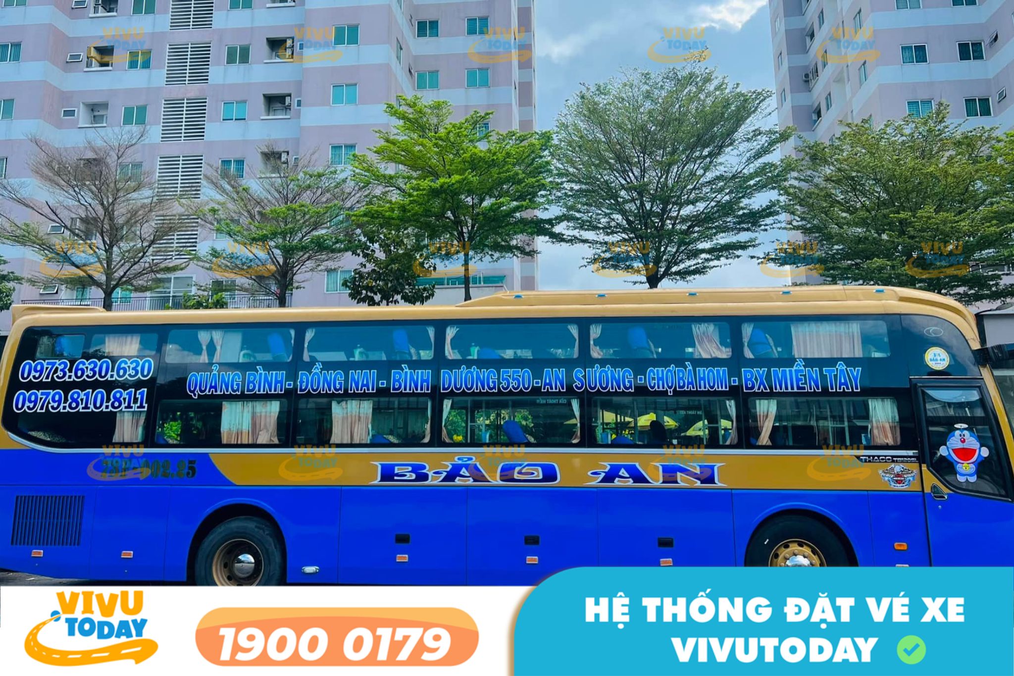 Nhà xe Bảo An tuyến Sài Gòn đi Đồng Hới Quảng Bình