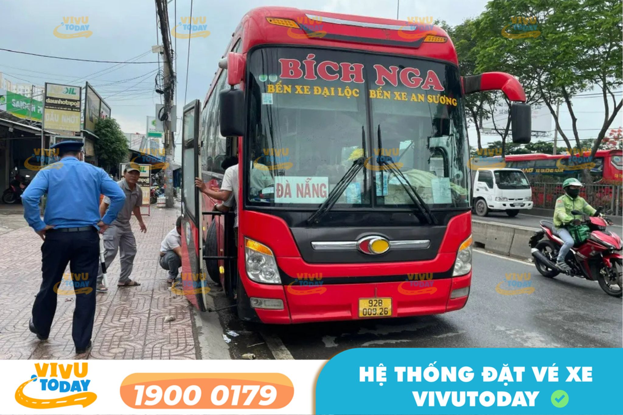 Nhà xe Bích Nga tuyến Bến xe An Sương đi Quảng Nam