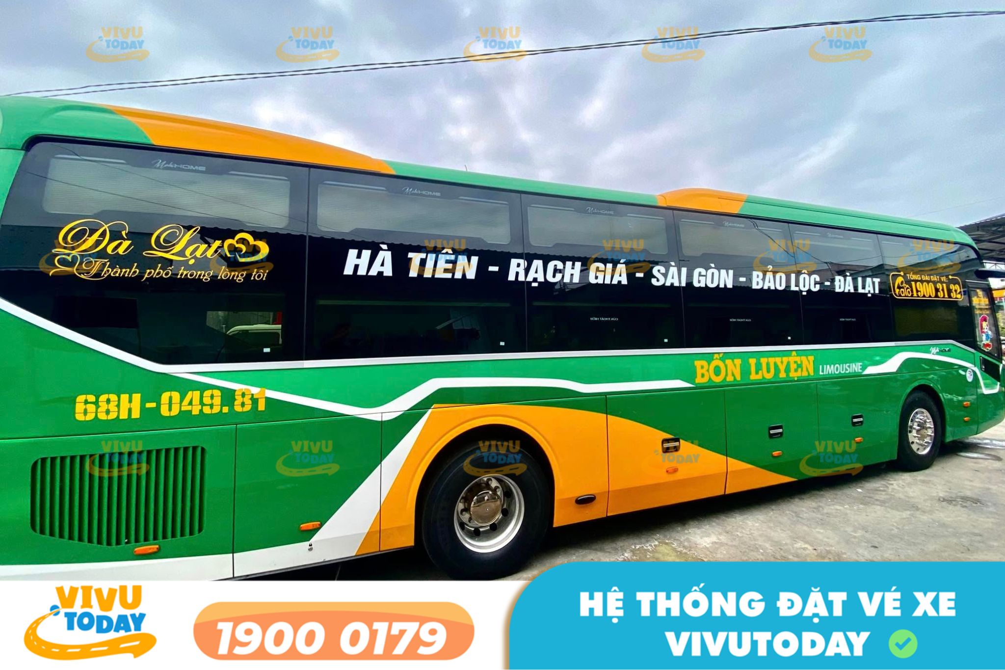 Nhà xe Bốn Luyện Express tuyến Cần Thơ đi Long An