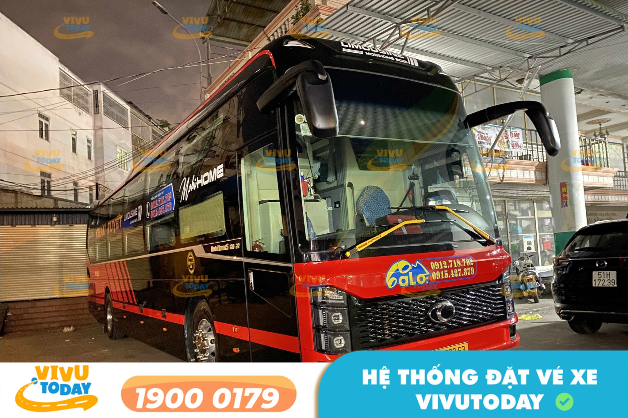 Nhà xe Châu Tuyết tuyến Sài Gòn đi Đồng Hới Quảng Bình