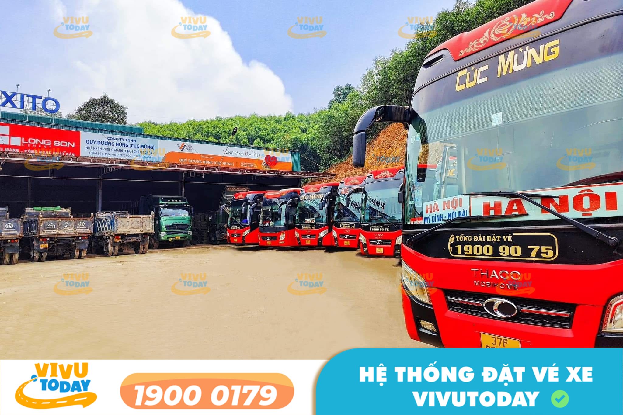Nhà xe Cúc Mừng tuyến Bắc Ninh đi Thái Nguyên