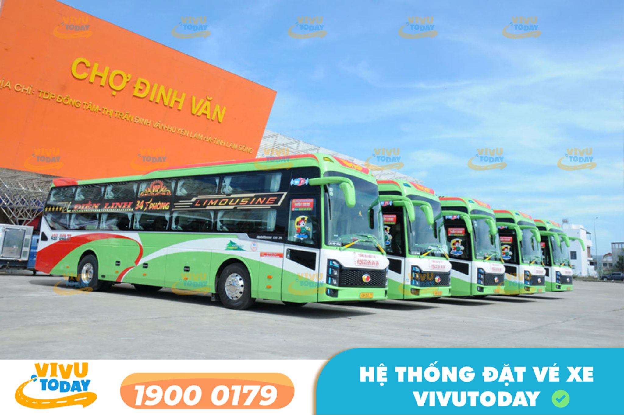 Nhà xe Điền Linh Limousine tuyến Bến Cát Bình Dương đi Lâm Đồng