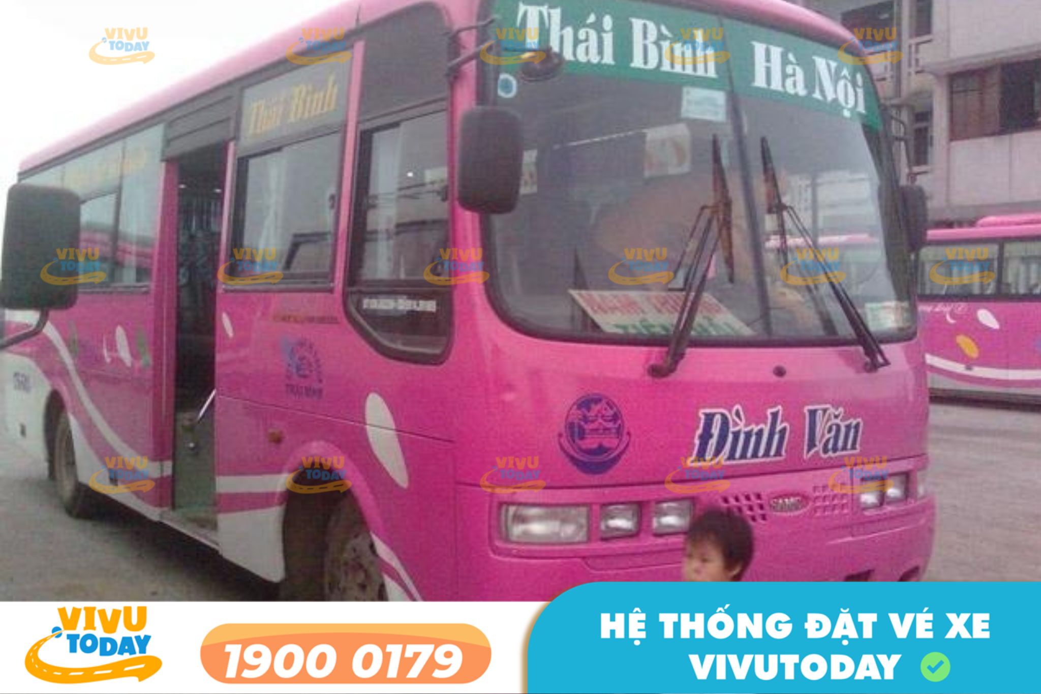 Nhà xe Đình Văn tuyến Bến xe Giáp Bát đi Tiền Hải Thái Bình