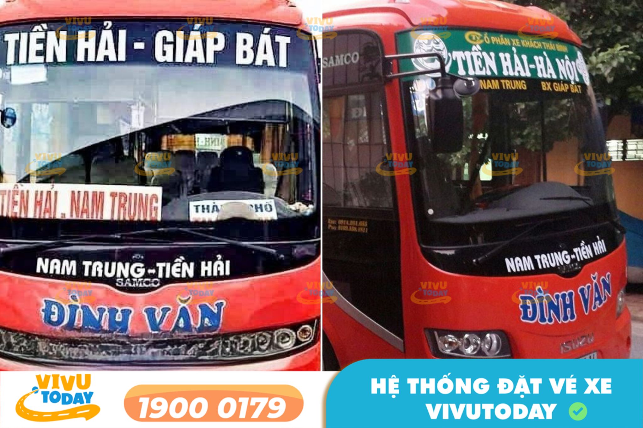 Nhà xe Đình Văn tuyến Tiền Hải Thái Bình đi Quảng Ninh