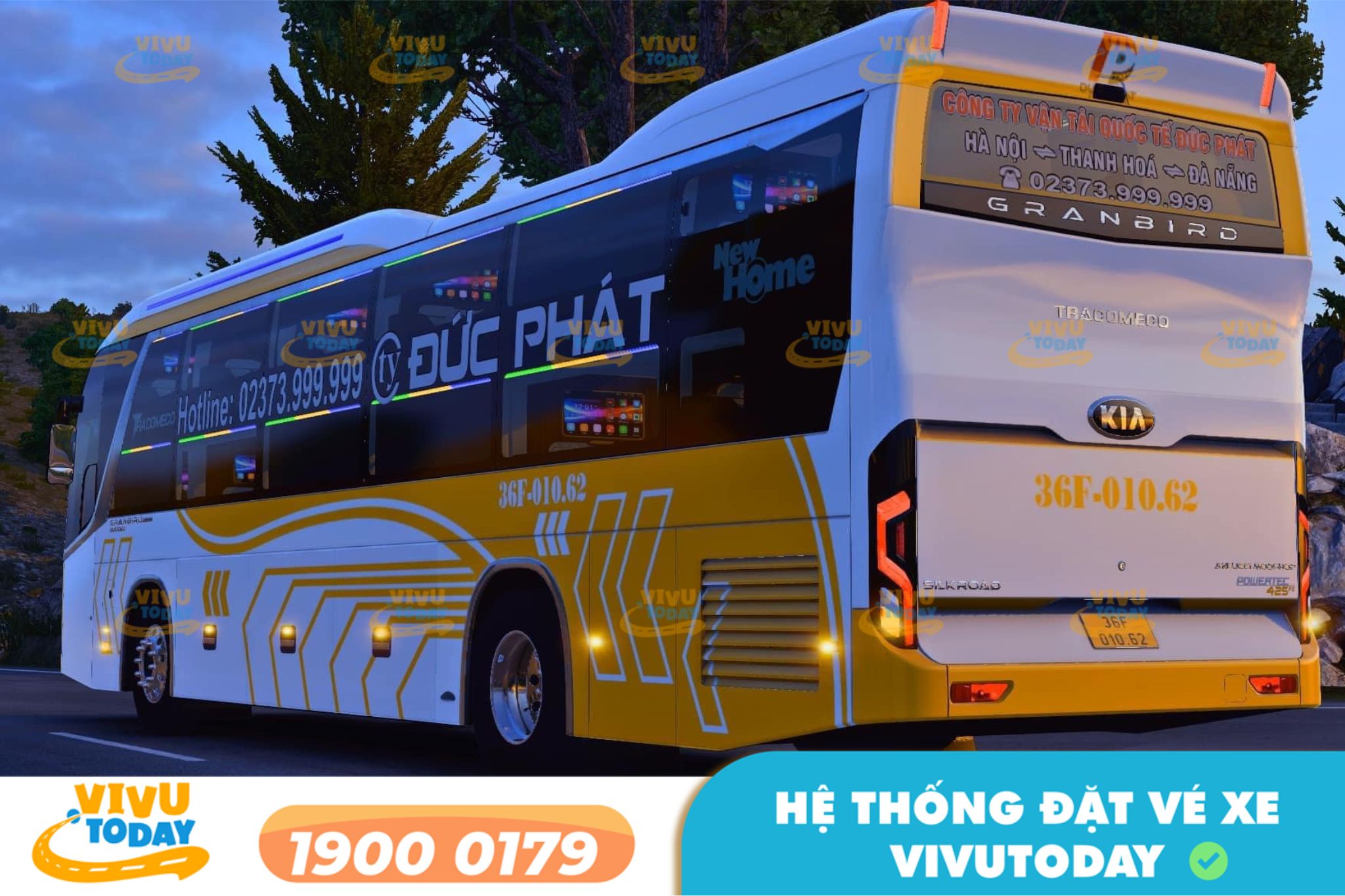 Nhà xe Đức Phát (Thanh Hóa) tuyến Thanh Hóa đi Bến xe Giáp Bát