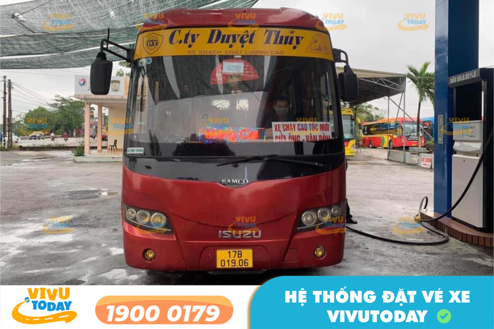 Nhà xe Duyệt Thủy tuyến Tiền Hải Thái Bình đi Quảng Ninh