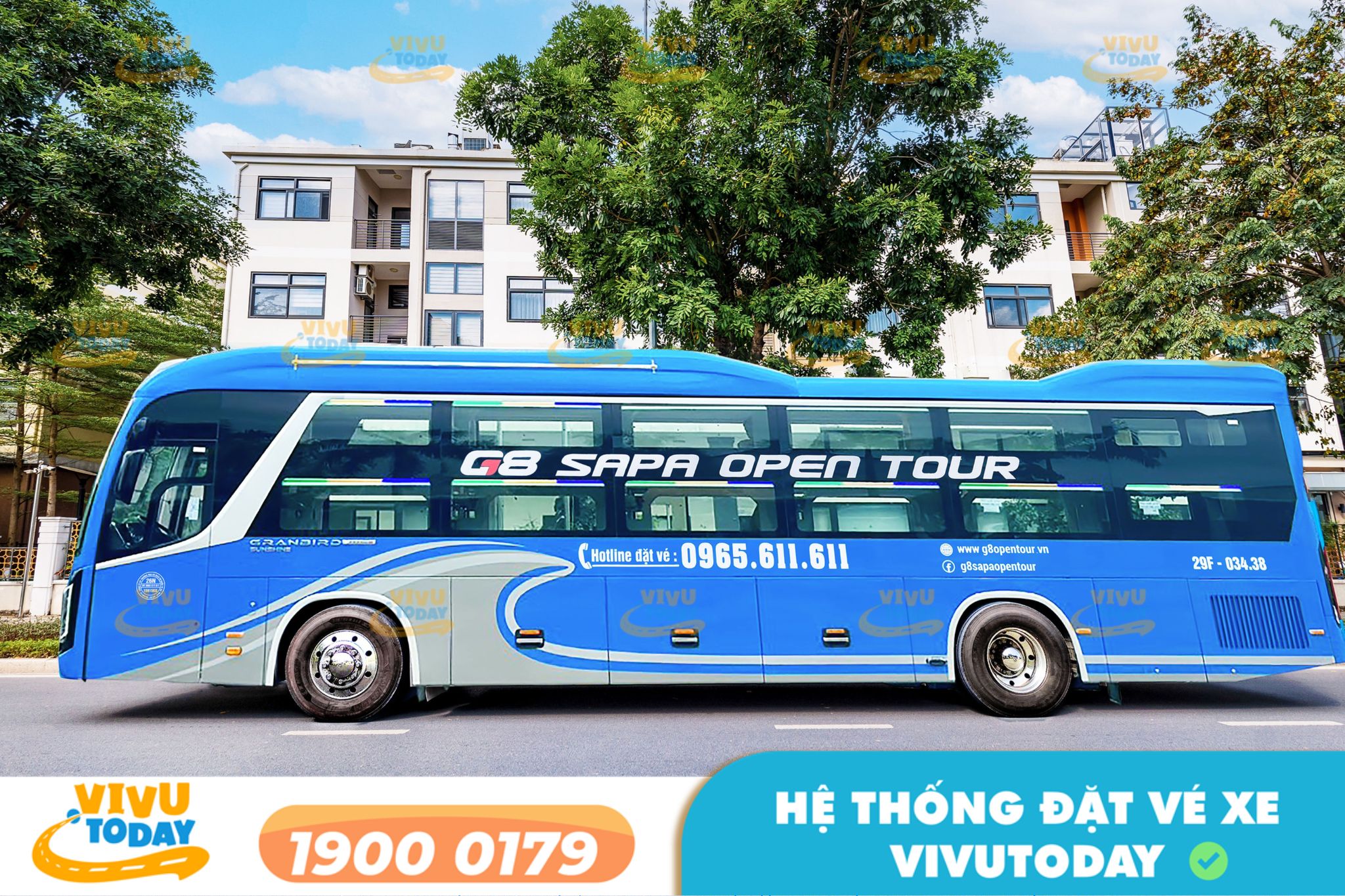 Nhà xe G8 SaPa Open Tour tuyến Sân Bay Nội Bài đi Sapa Lào Cai