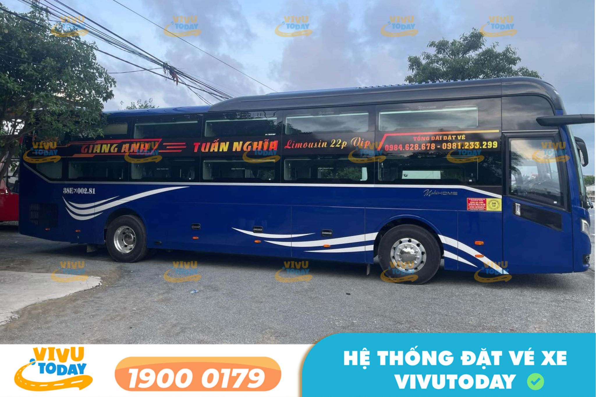Nhà xe Giang Anh (Tuấn Nghĩa) tuyến Hà Nội đi Kỳ Anh Hà Tĩnh