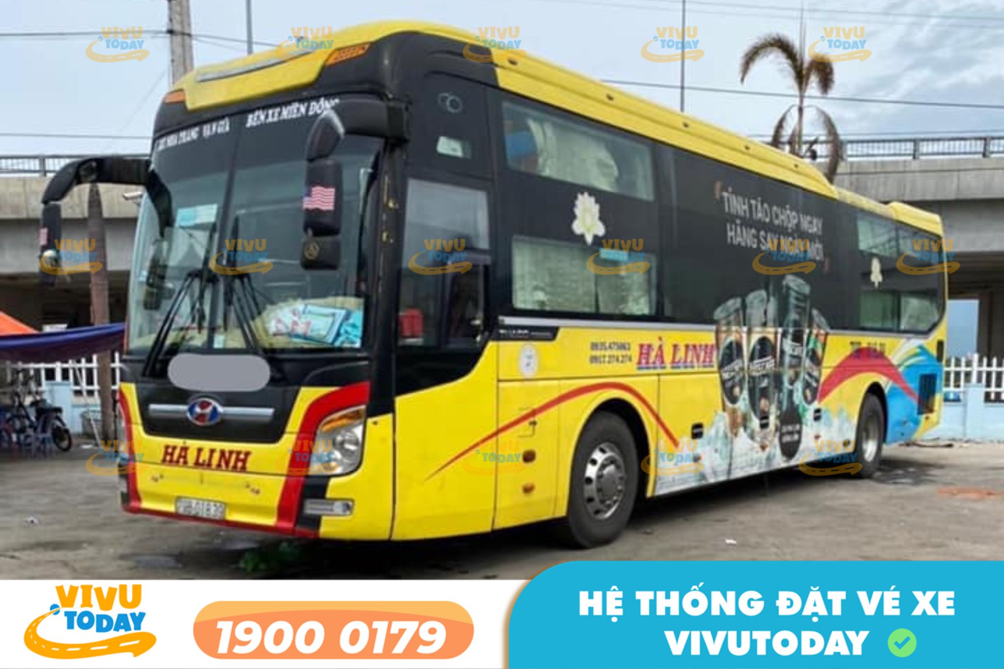 Nhà xe Hà Linh NT tuyến Cam Ranh - Khánh Hòa đi Phú Yên