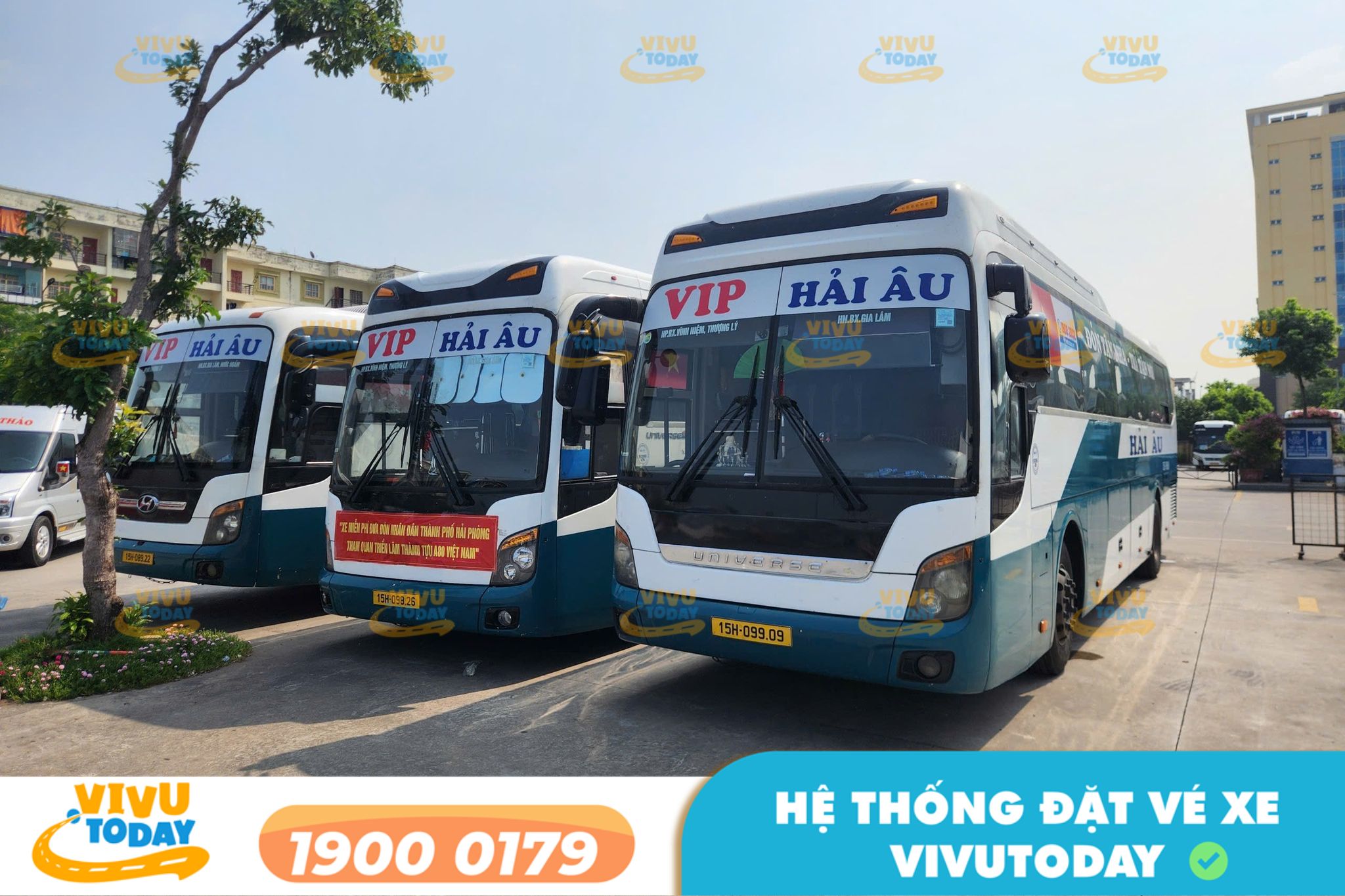 Nhà xe Hải Âu tuyến Bến xe Giáp Bát đi Hải Phòng