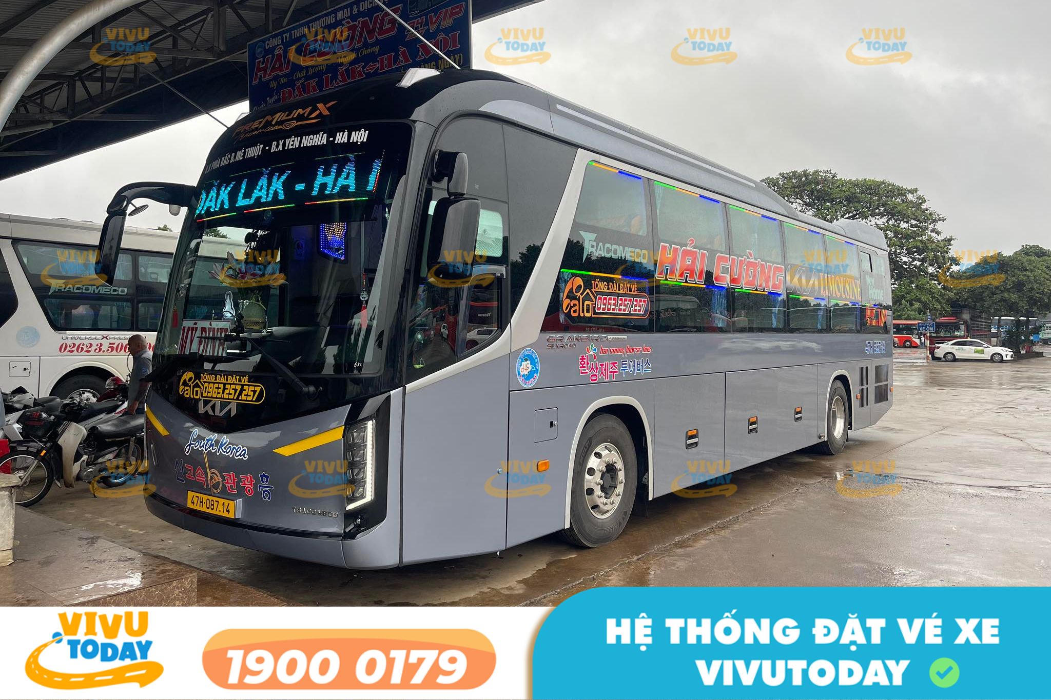 Nhà xe Hải Cường tuyến Đắk Lắk đi Hà Nội
