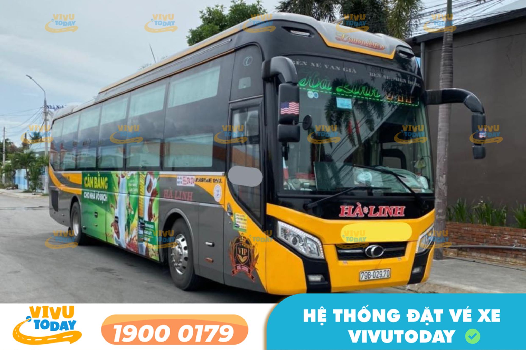 Nhà xe Hà Linh NT tuyến Khánh Hòa đi Đà Nẵng