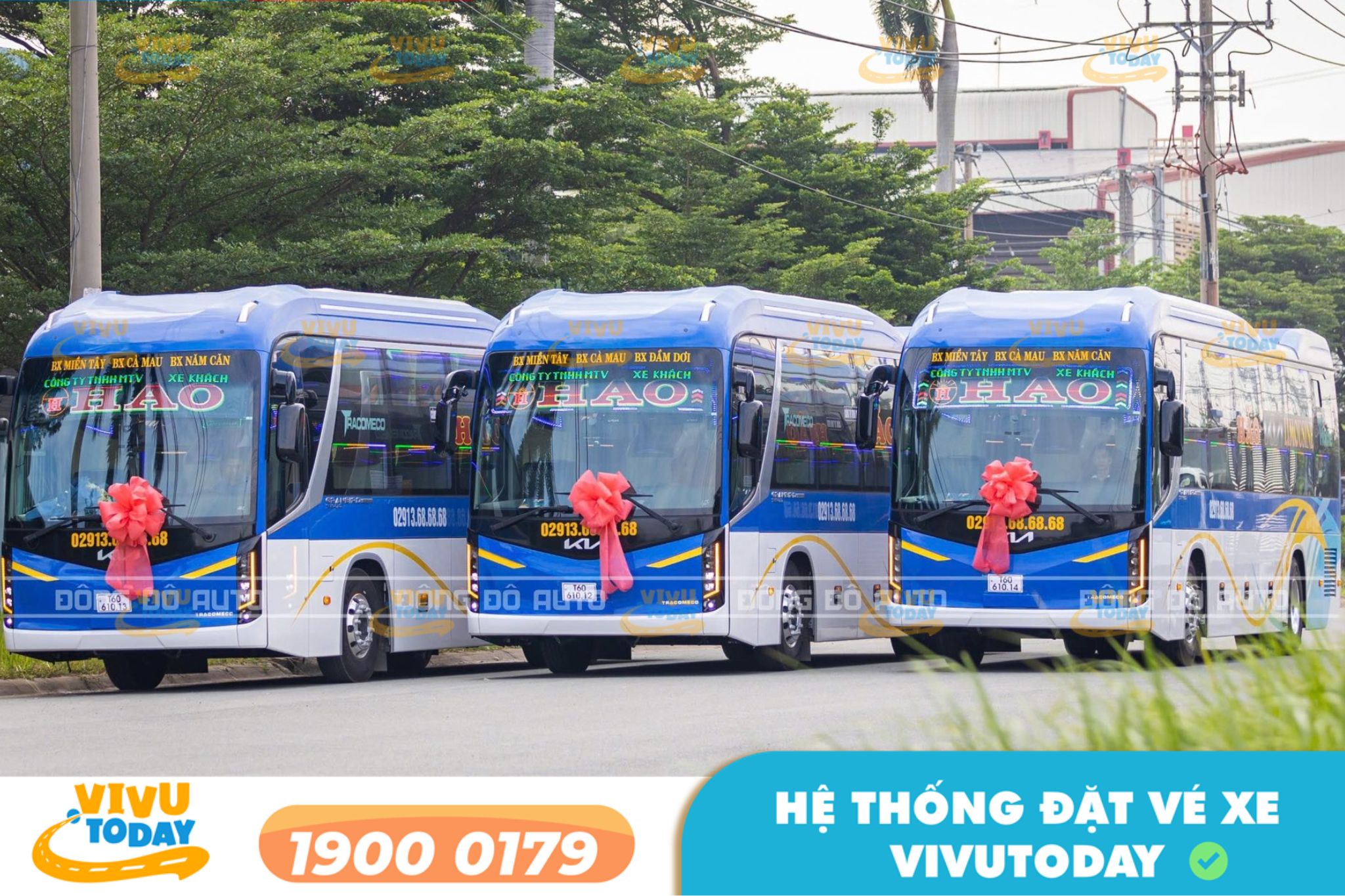 Nhà xe Hảo tuyến Năm Căn Cà Mau đi Cần Thơ