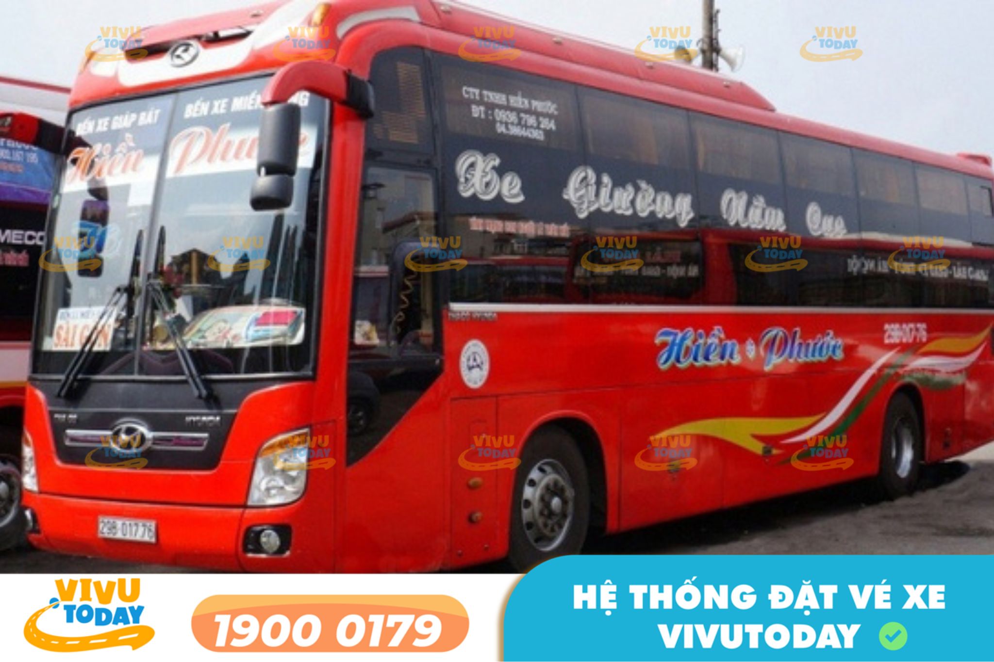 Nhà xe Hiền Phước tuyến Bến xe Giáp Bát đi Sài Gòn