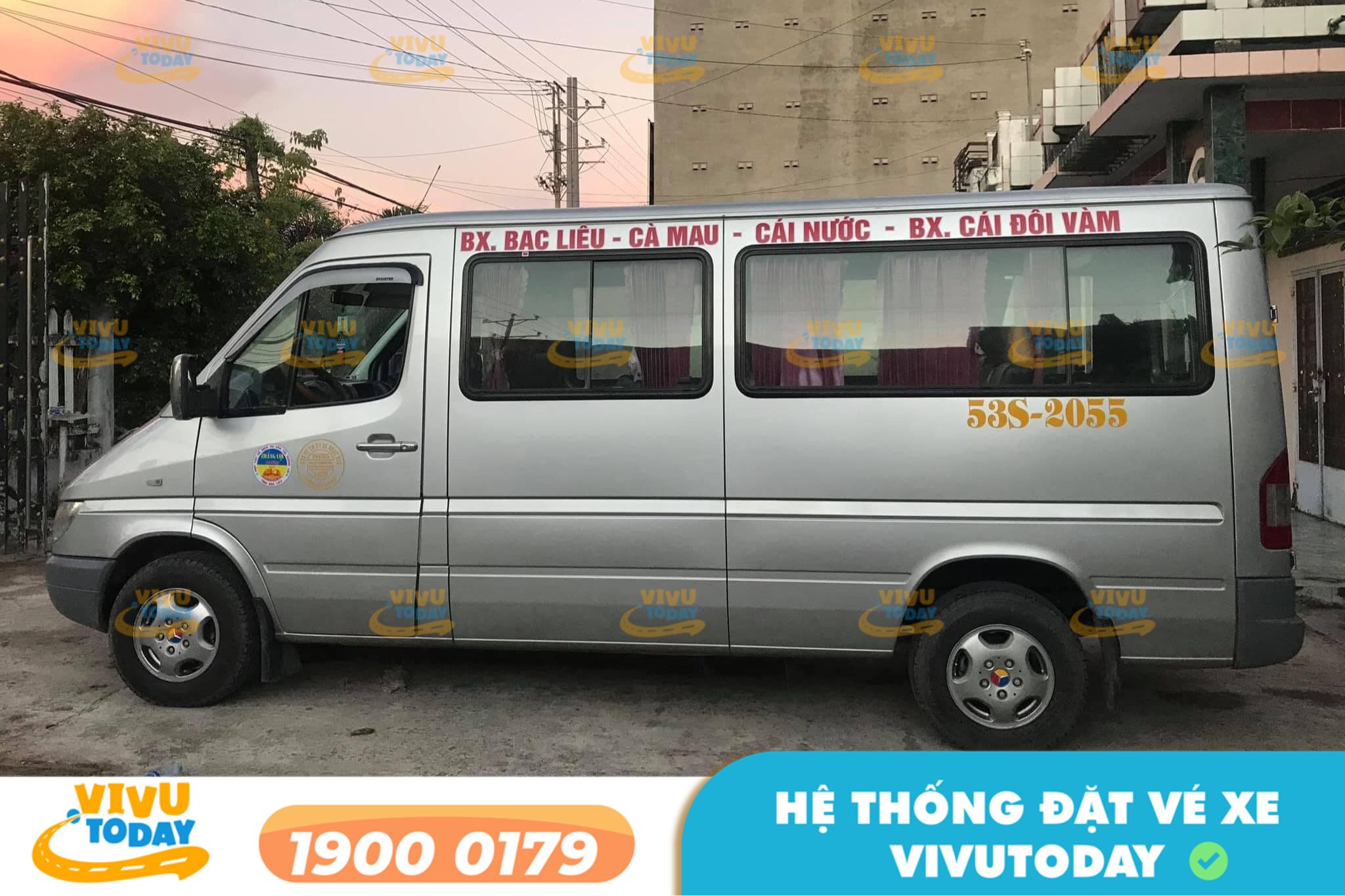 Nhà xe Hiệp Lợi tuyến Năm Căn Cà Mau đi Bình Dương