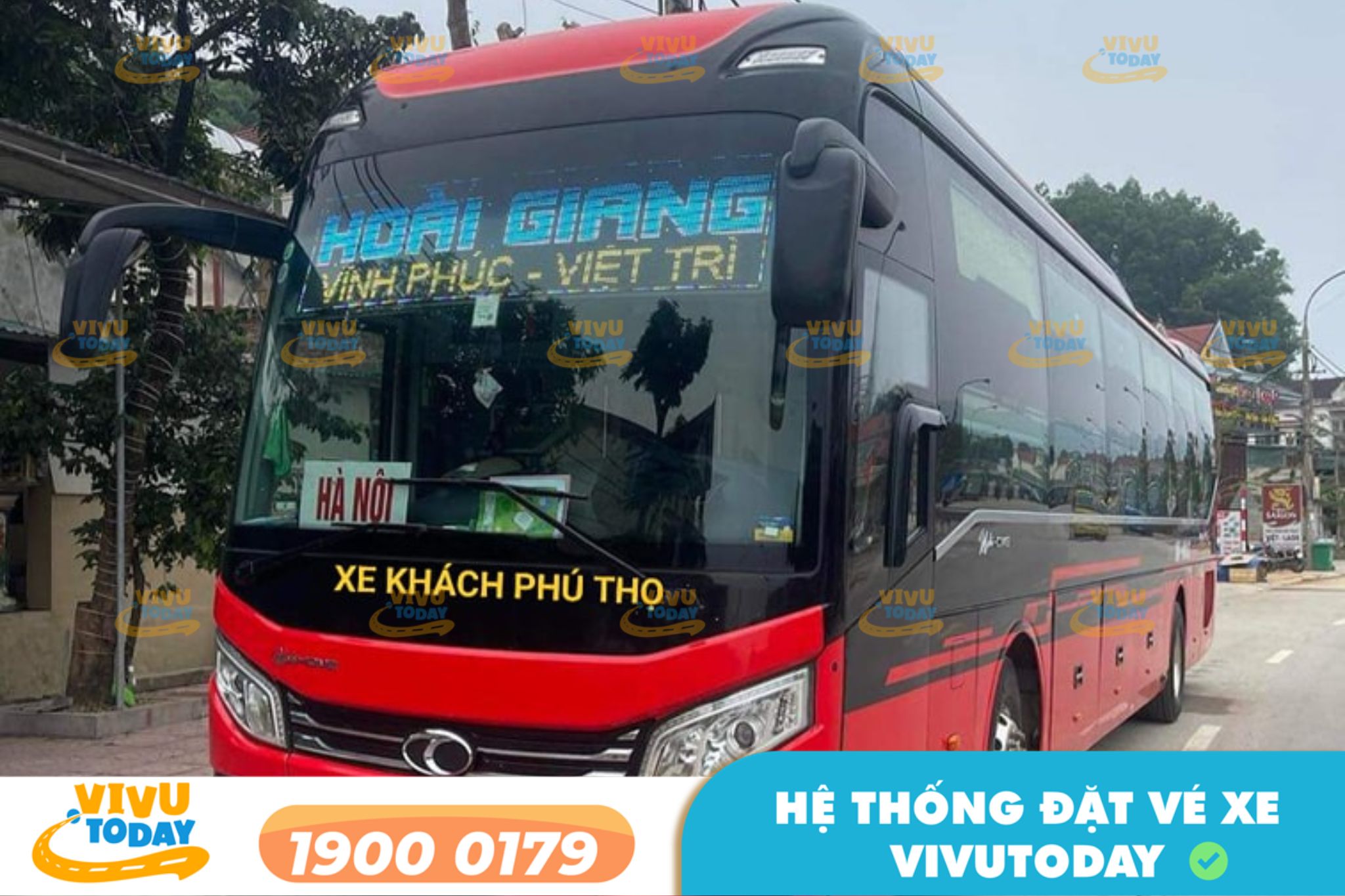 Nhà xe Hoài Giang tuyến Bến xe Nước Ngầm đi Hương Sơn Hà Tĩnh