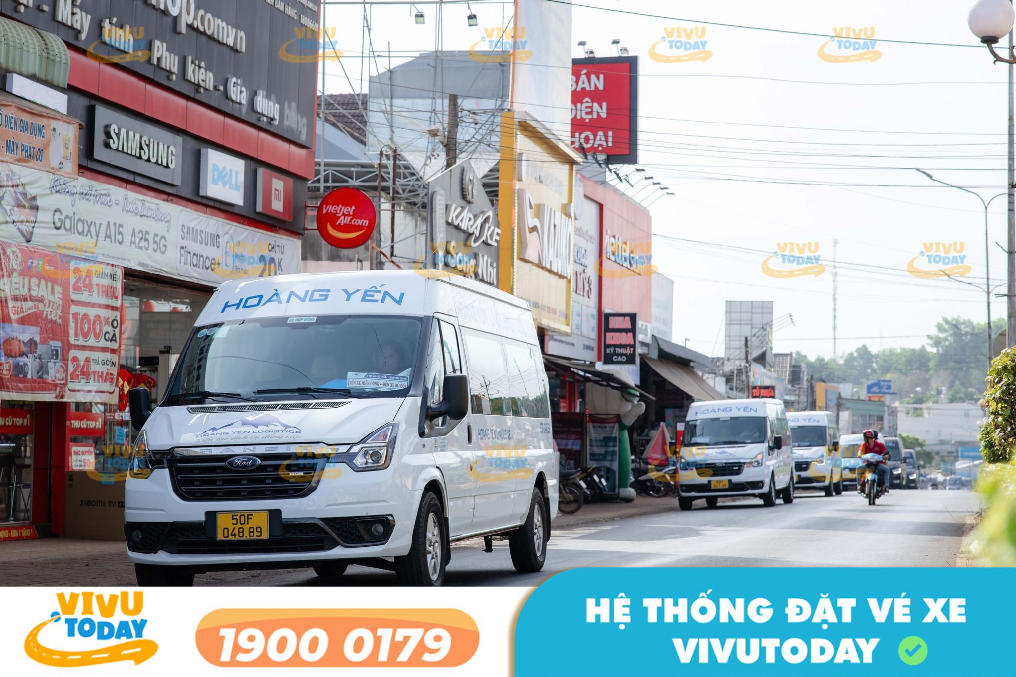 Nhà xe Hoàng Yến Logistics tuyến Sài Gòn đi Bù Đốp Bình Phước