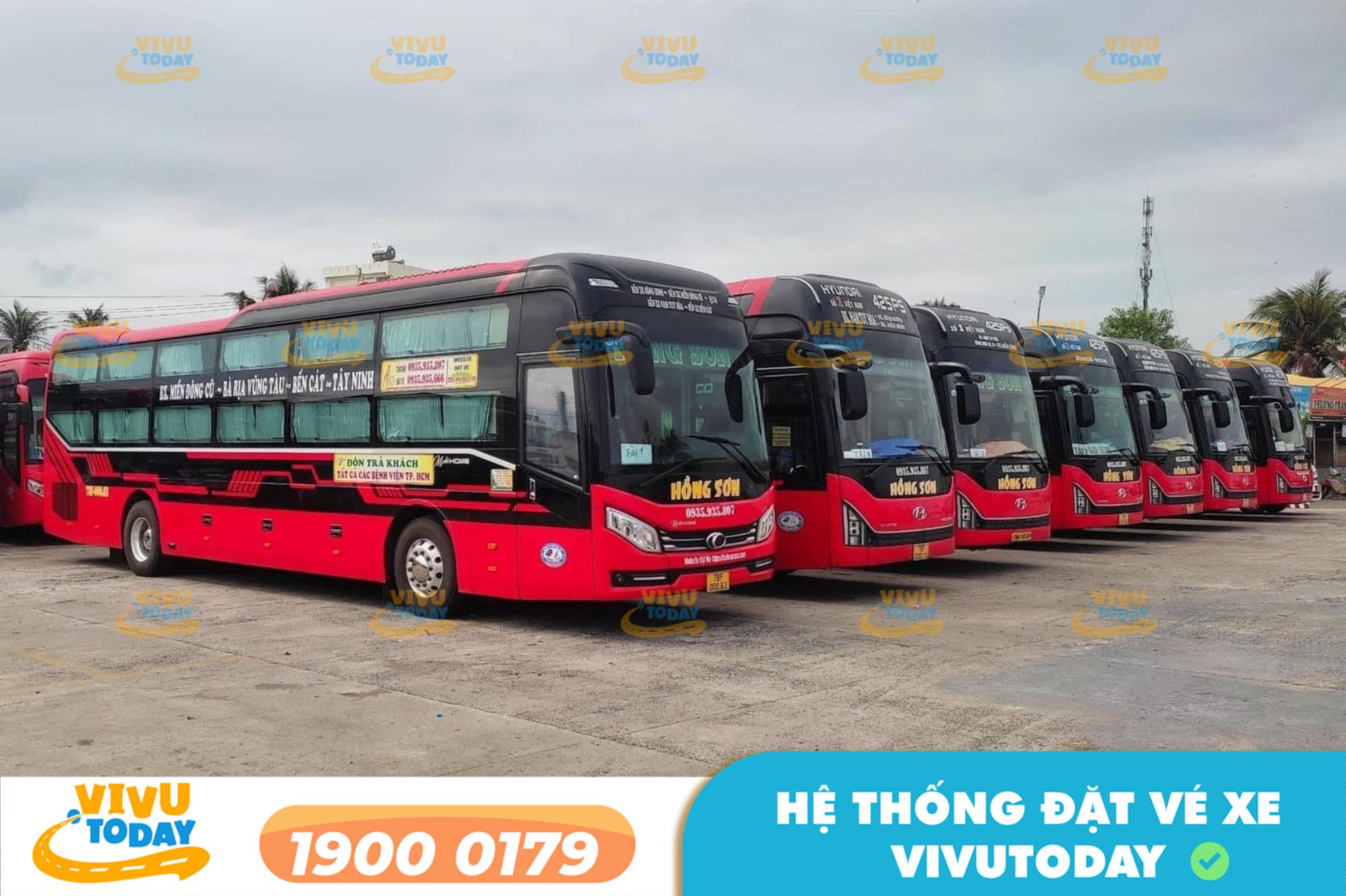 Nhà xe Hồng Sơn (Phú Yên) tuyến Phan Thiết Bình Thuận đi Bà Rịa Vũng Tàu