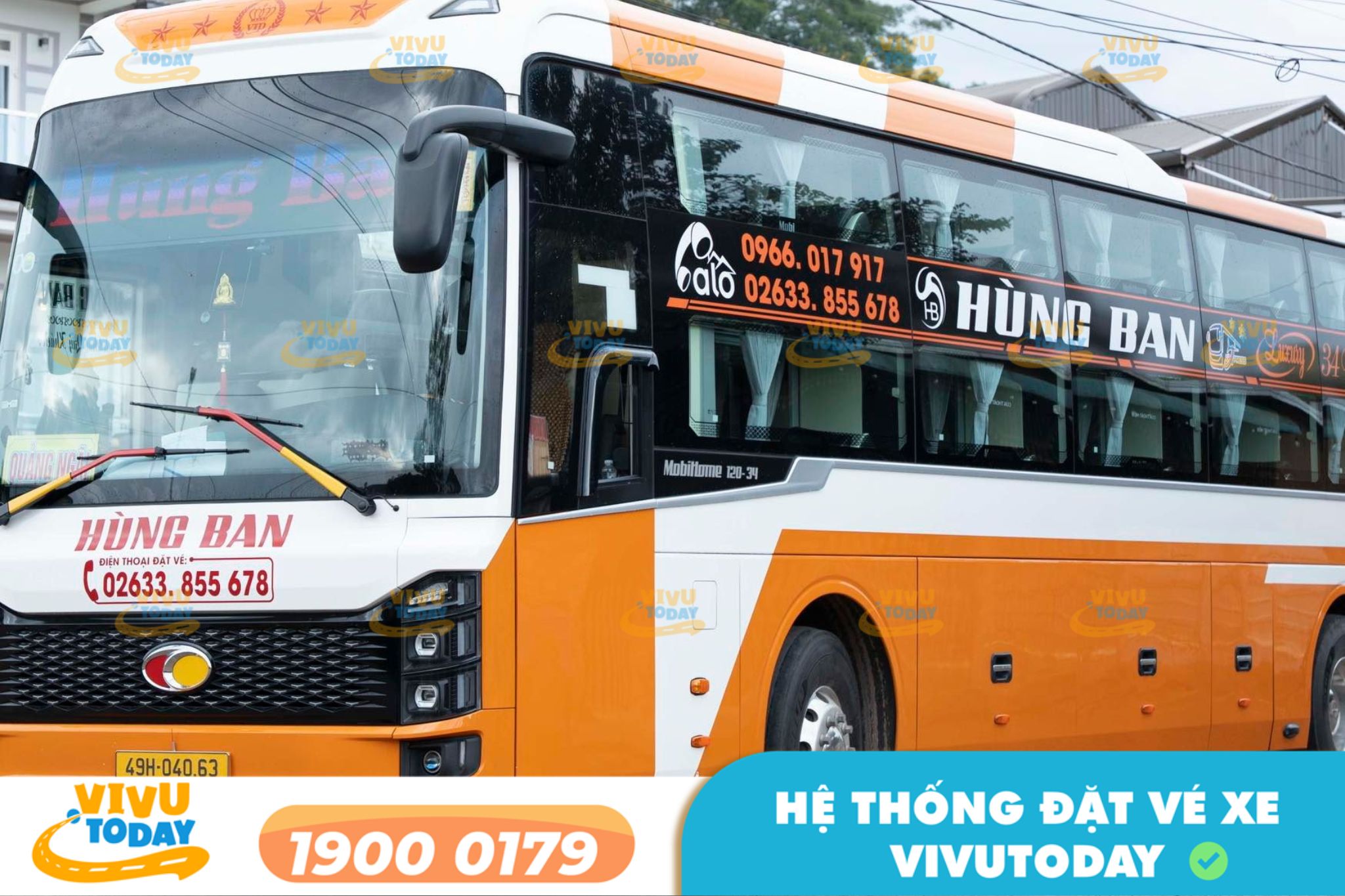 Nhà xe Hùng Ban tuyến Quảng Ngãi đi Lâm Đồng