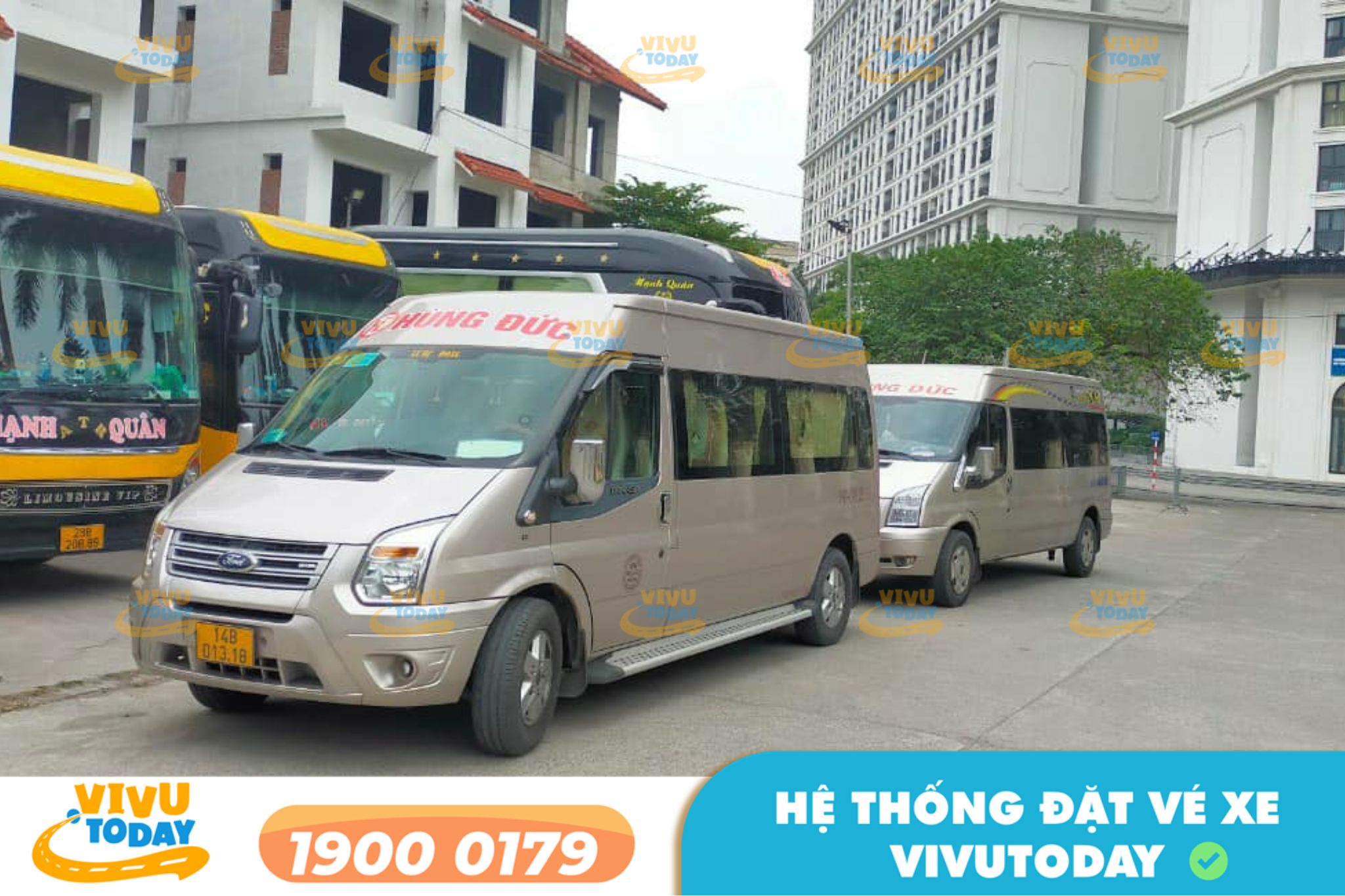 Nhà xe Hùng Đức tuyến Bến xe Mỹ Đình đi Quảng Ninh