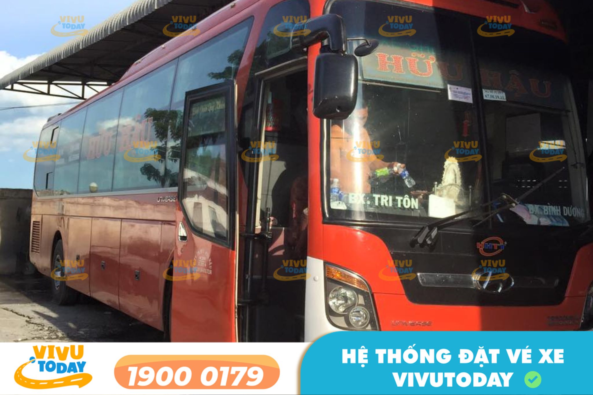 Nhà xe Hữu Hậu tuyến Tri Tôn An Giang đi Bình Dương