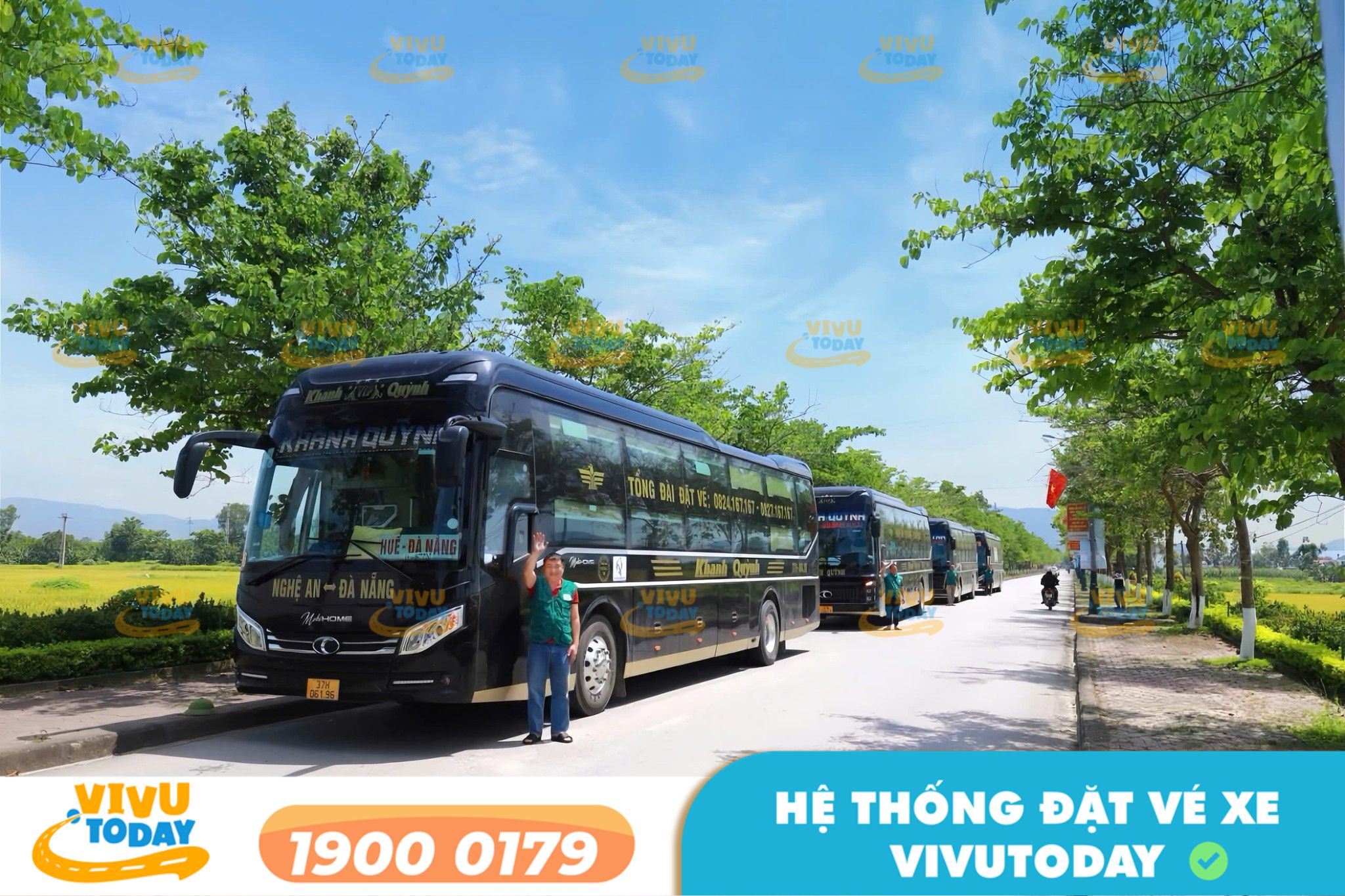 Nhà xe Khanh Quỳnh tuyến Hà Tĩnh đi Đồng Hới Quảng Bình