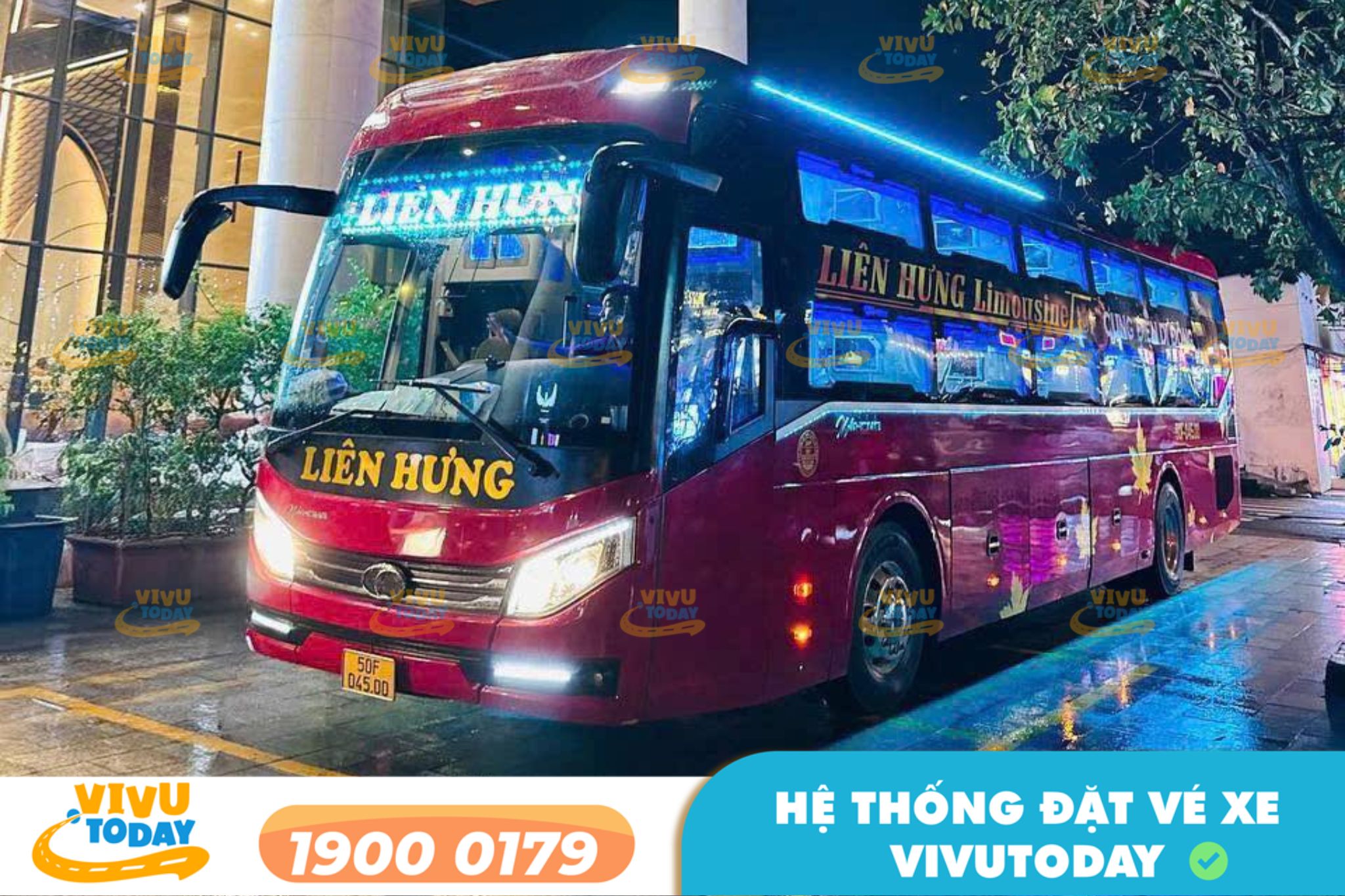 Nhà xe Liên Hưng tuyến Nha Tràn Khánh Hòa đi Pleiku Gia Lai
