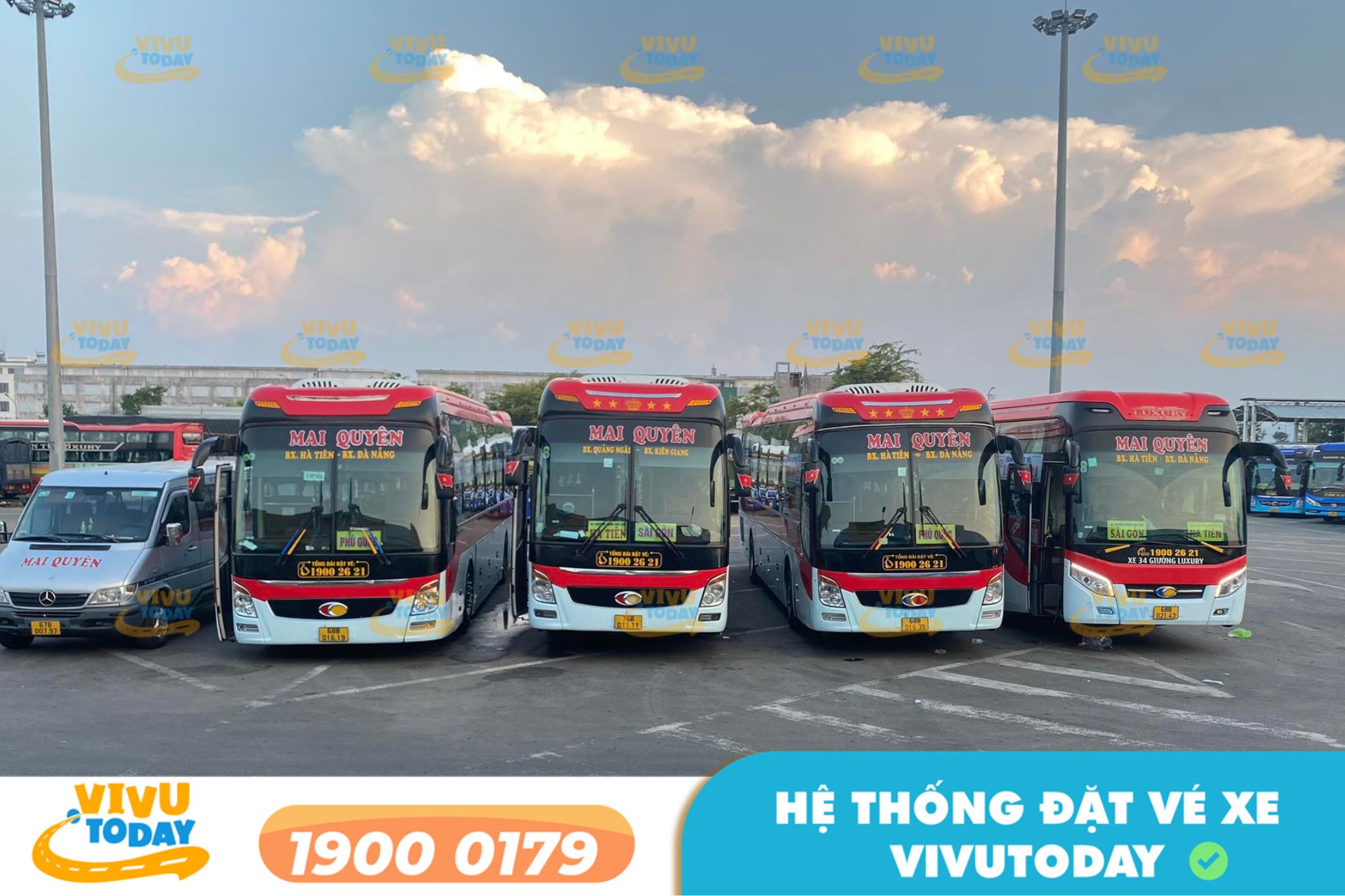 Nhà xe Mai Quyên tuyến Chợ Mới An Giang đi Sài Gòn