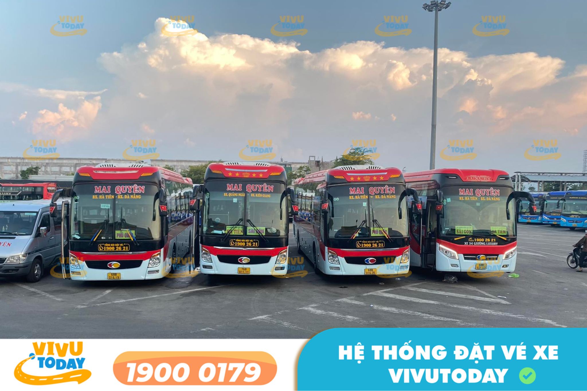Nhà xe Mai Quyên tuyến Long Xuyên An Giang đi Sài Gòn