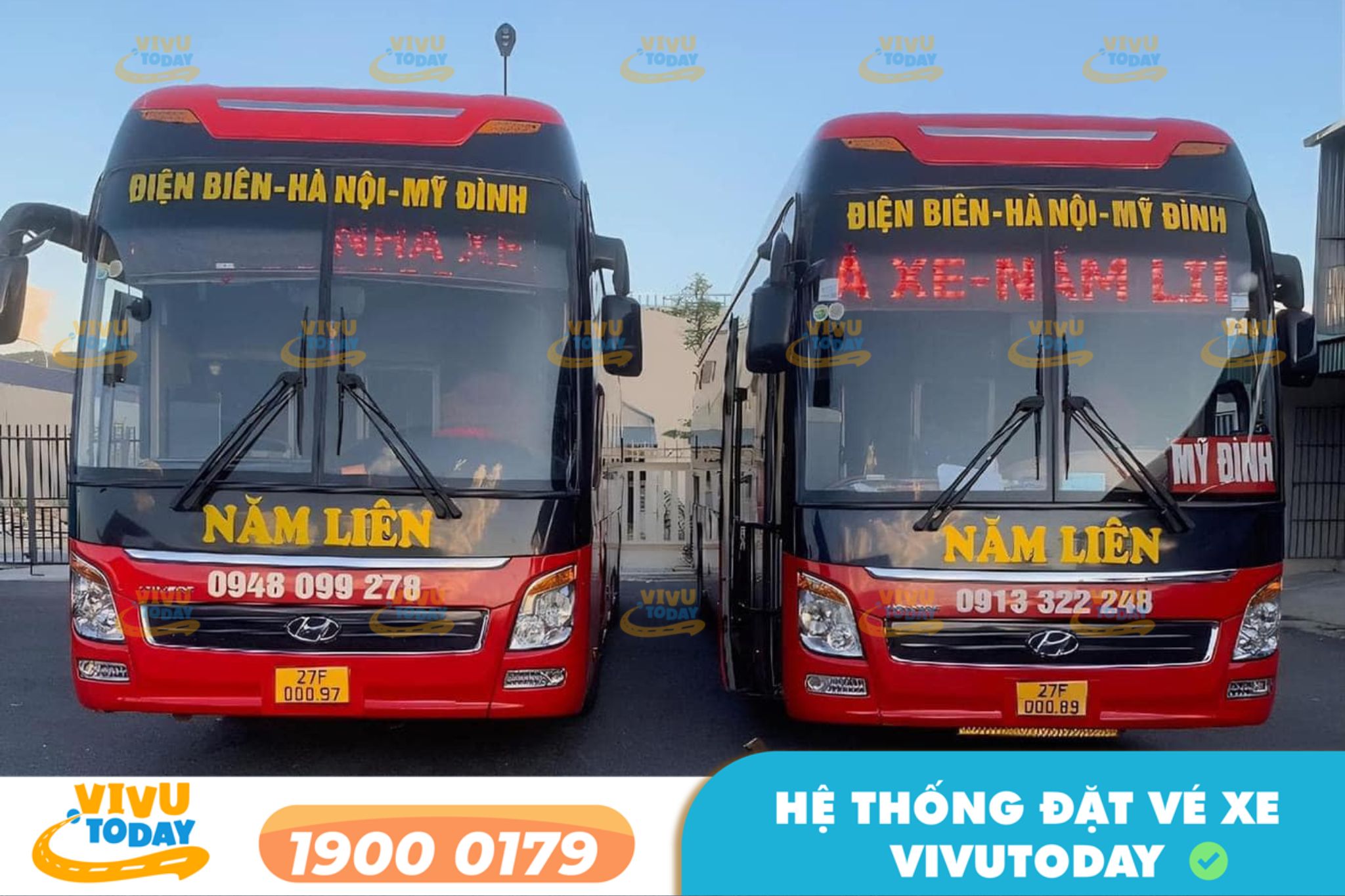 Nhà xe Năm Liên tuyến Điện Biên Phủ đi Bến xe Mỹ Đình