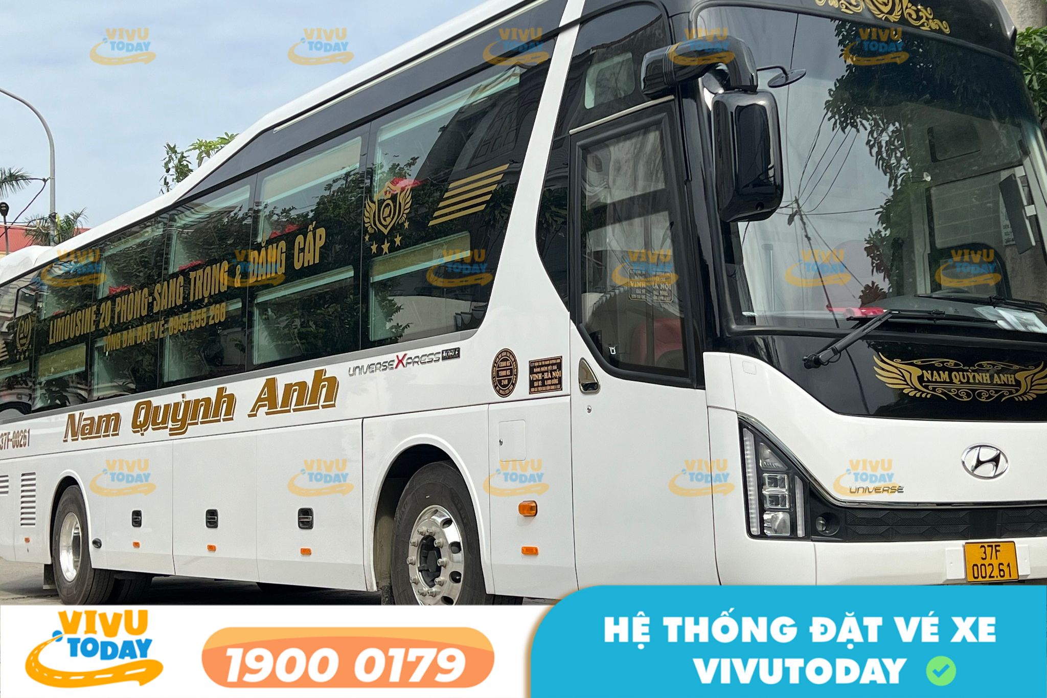 Nhà xe Nam Quỳnh Anh tuyến Nghệ An đi Sân Bay Nội Bài