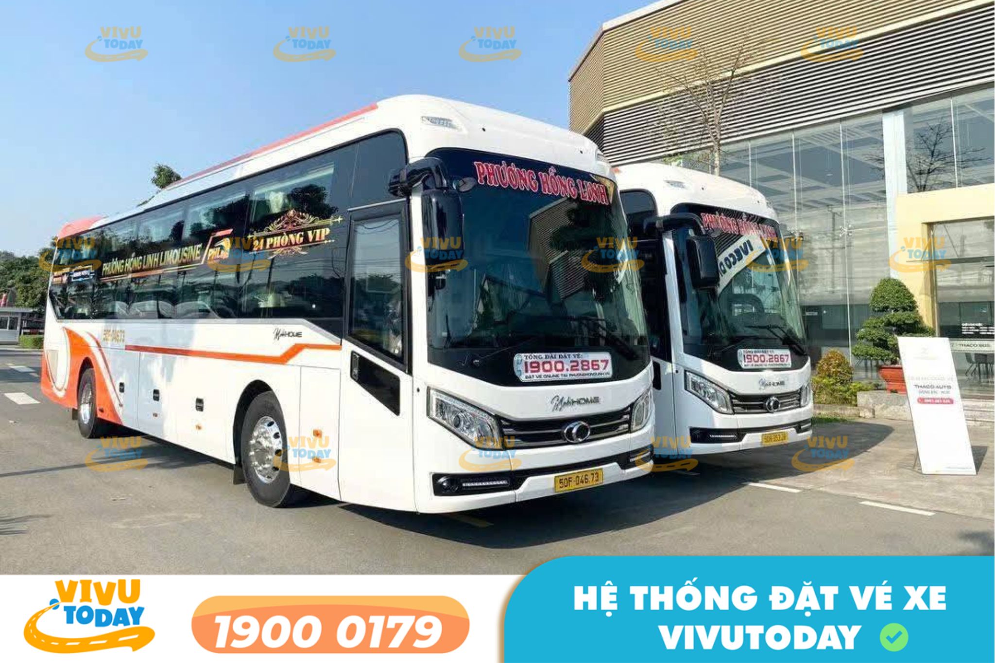 Xe Phương Hồng Linh tuyến Bến xe An Sương đi Kon Tum