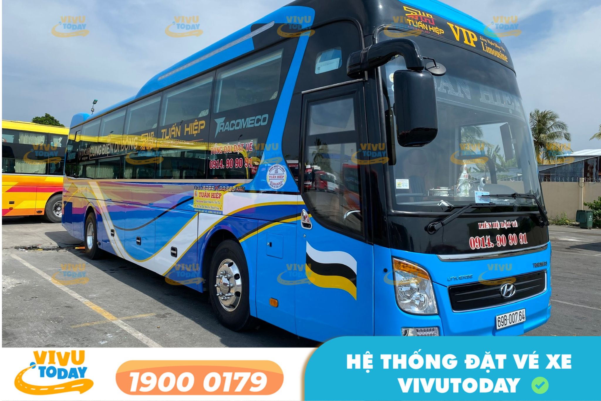 Nhà xe Tuấn Hiệp tuyến Năm Căn Cà Mau đi Bình Dương