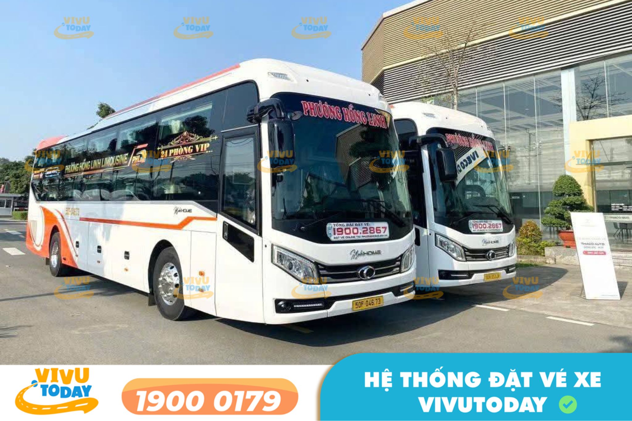 Nhà xe Phương Hồng Linh tuyến Năm Căn Cà Mau đi Bình Dương