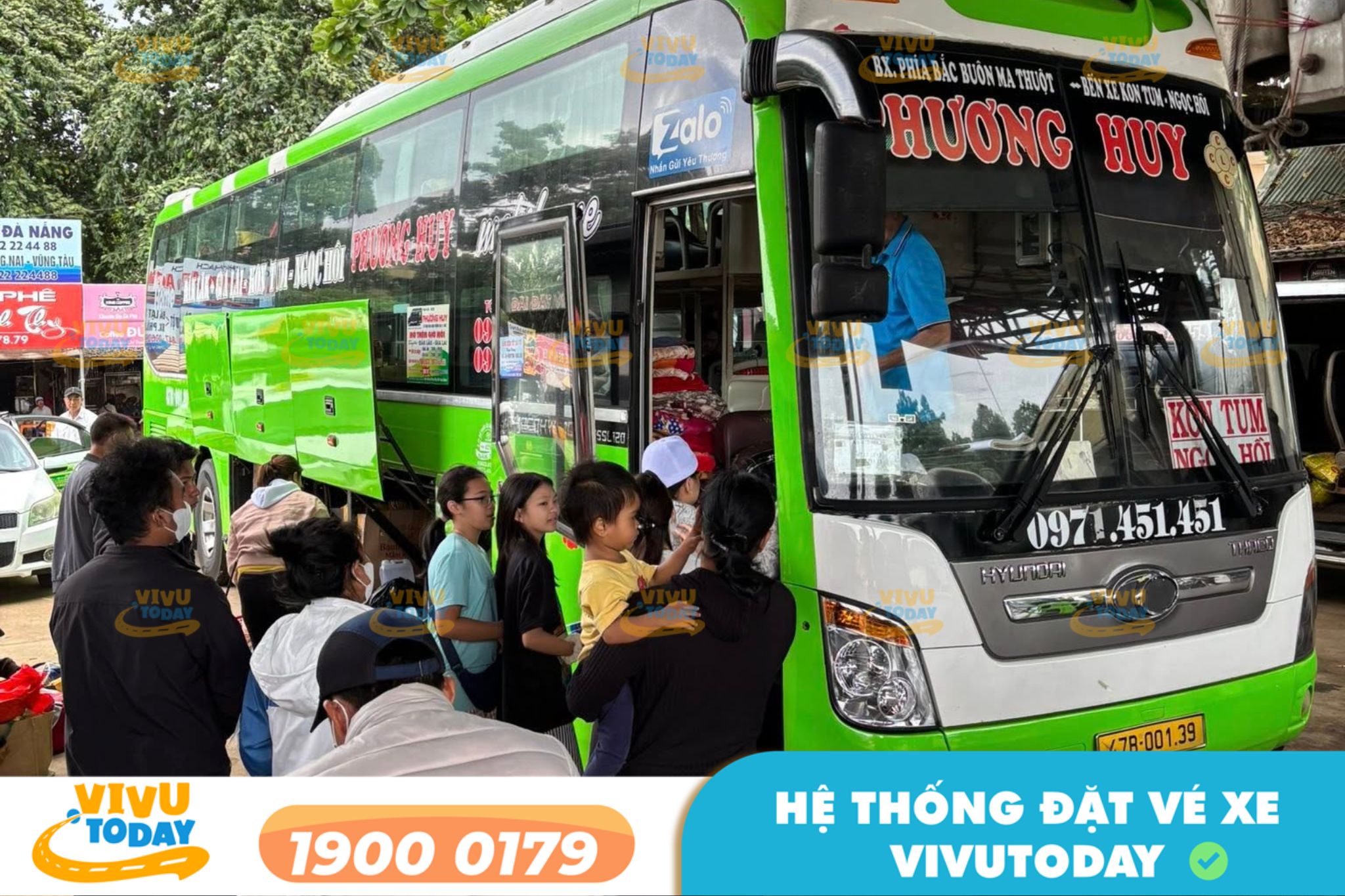 Nhà xe Phương Huy (Đắk Lắk) tuyến Đắk Lắk đi Kon Tum 