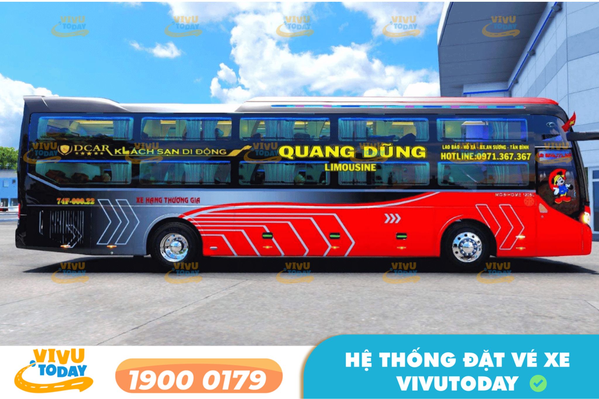Nhà xe Quang Dũng Limousine tuyến Đà Nẵng đi Đức Trọng Lâm Đồng