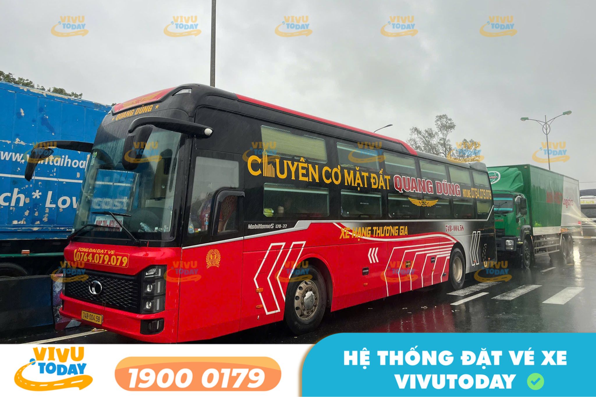 Nhà xe Quang Dũng Limousine tuyến Quảng Ngãi đi Lâm Đồng