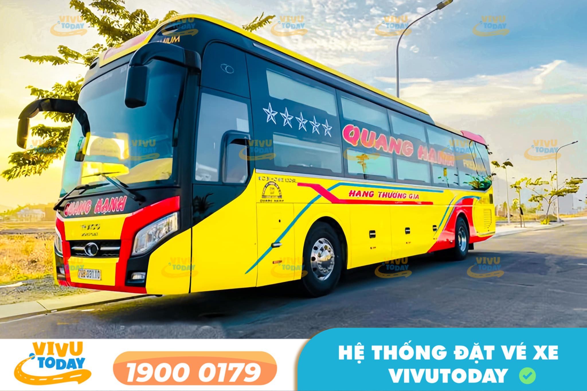 Nhà xe Quang Hạnh tuyến Cam Ranh - Khánh Hòa đi Phú Yên