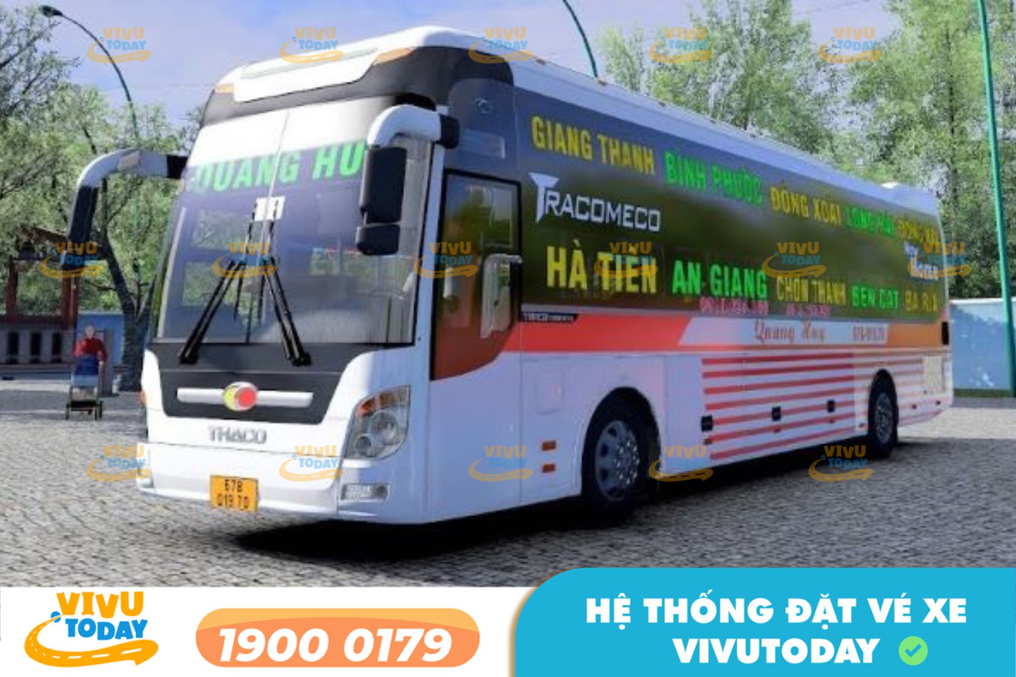 Nhà xe Quang Huy tuyến Sài Gòn đi Tịnh Biên An Giang