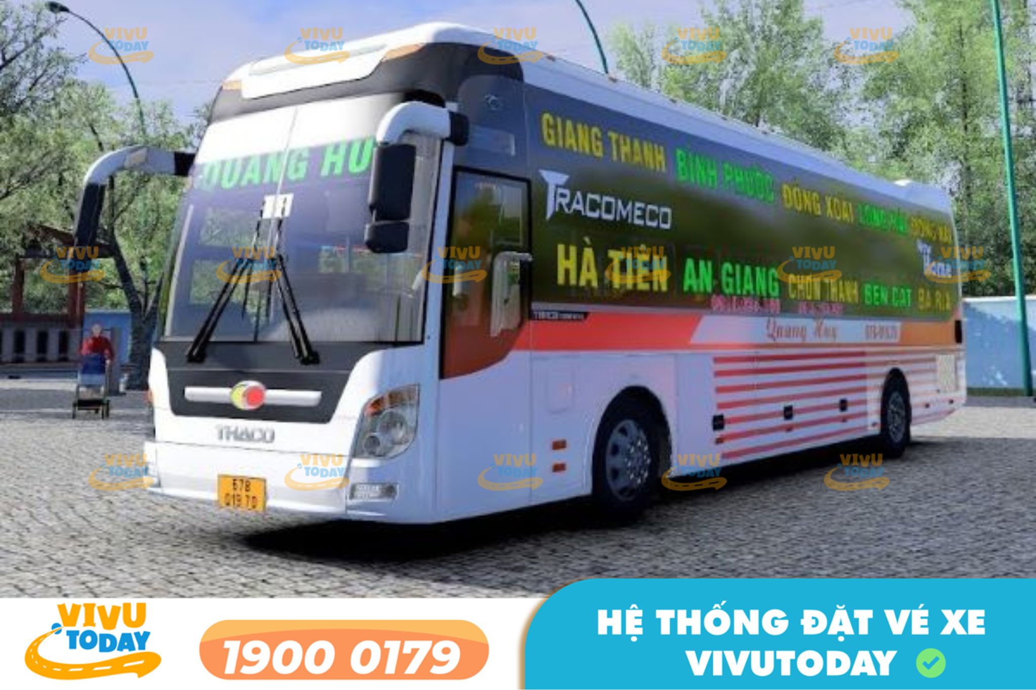 Nhà xe Quang Huy tuyến Tri Tôn An Giang đi Bình Dương