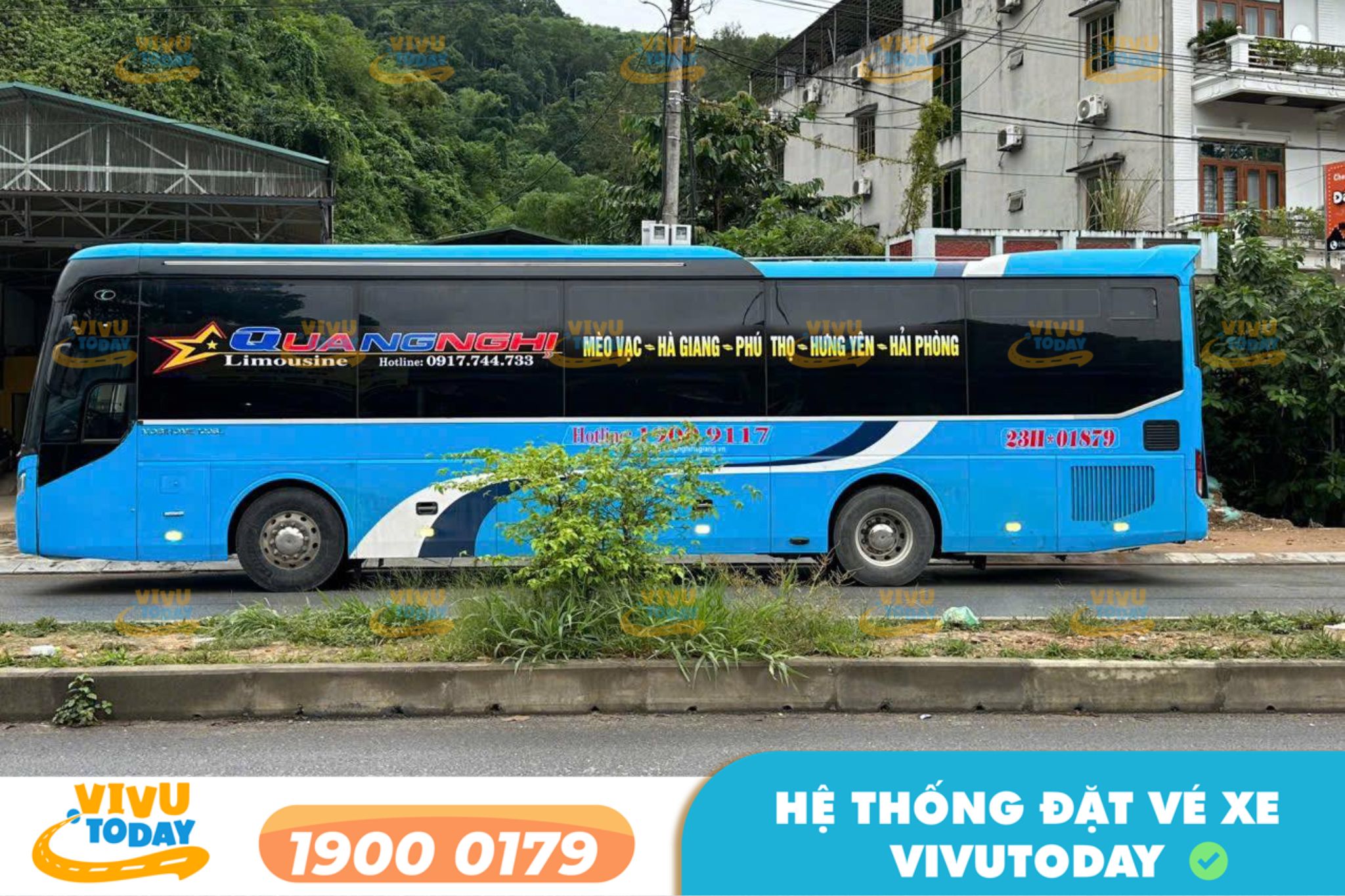 Nhà xe Quang Nghị tuyến Quảng Ninh đi Hà Giang